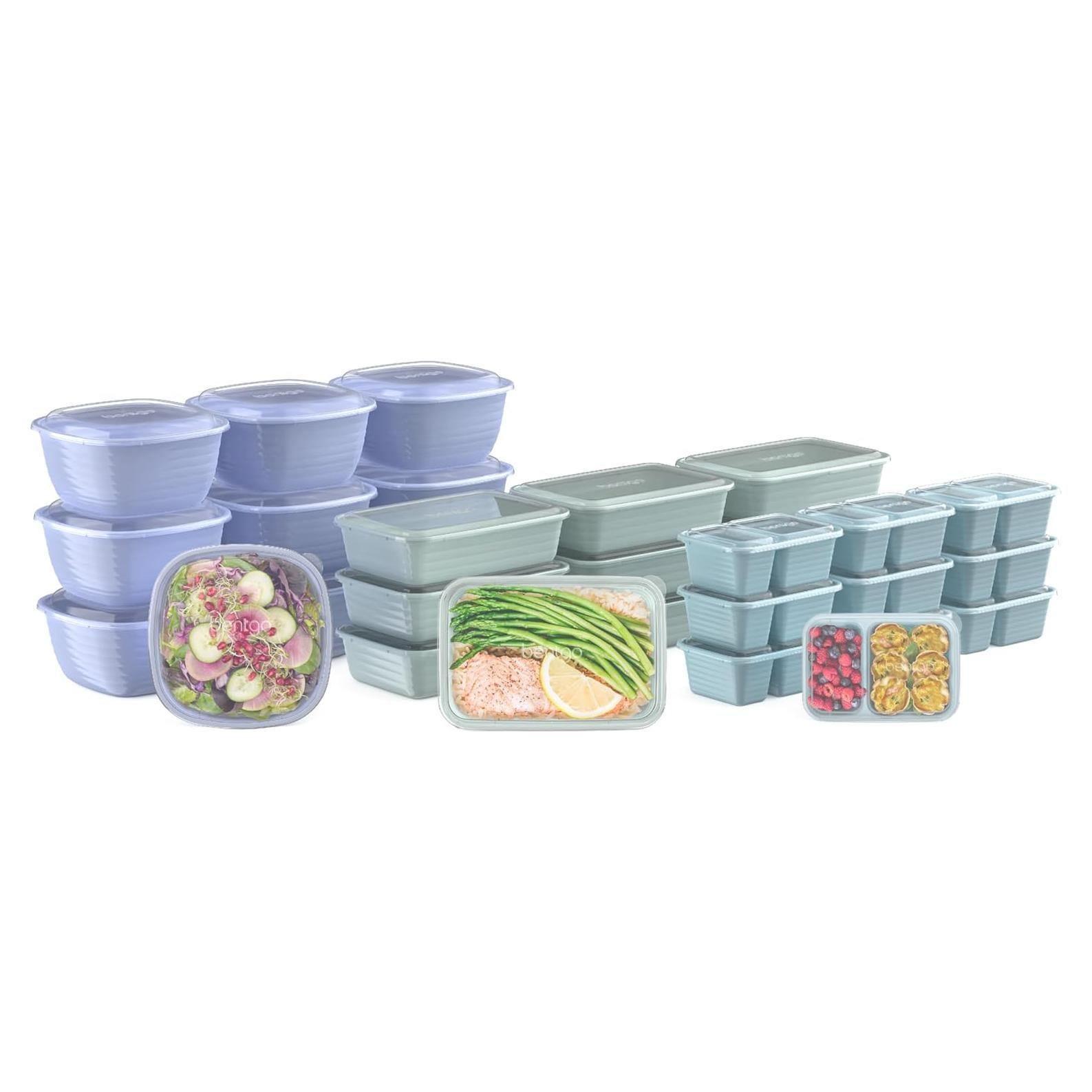 Kit de Preparación de Comidas Bentgo 60 Piezas - Sin BPA