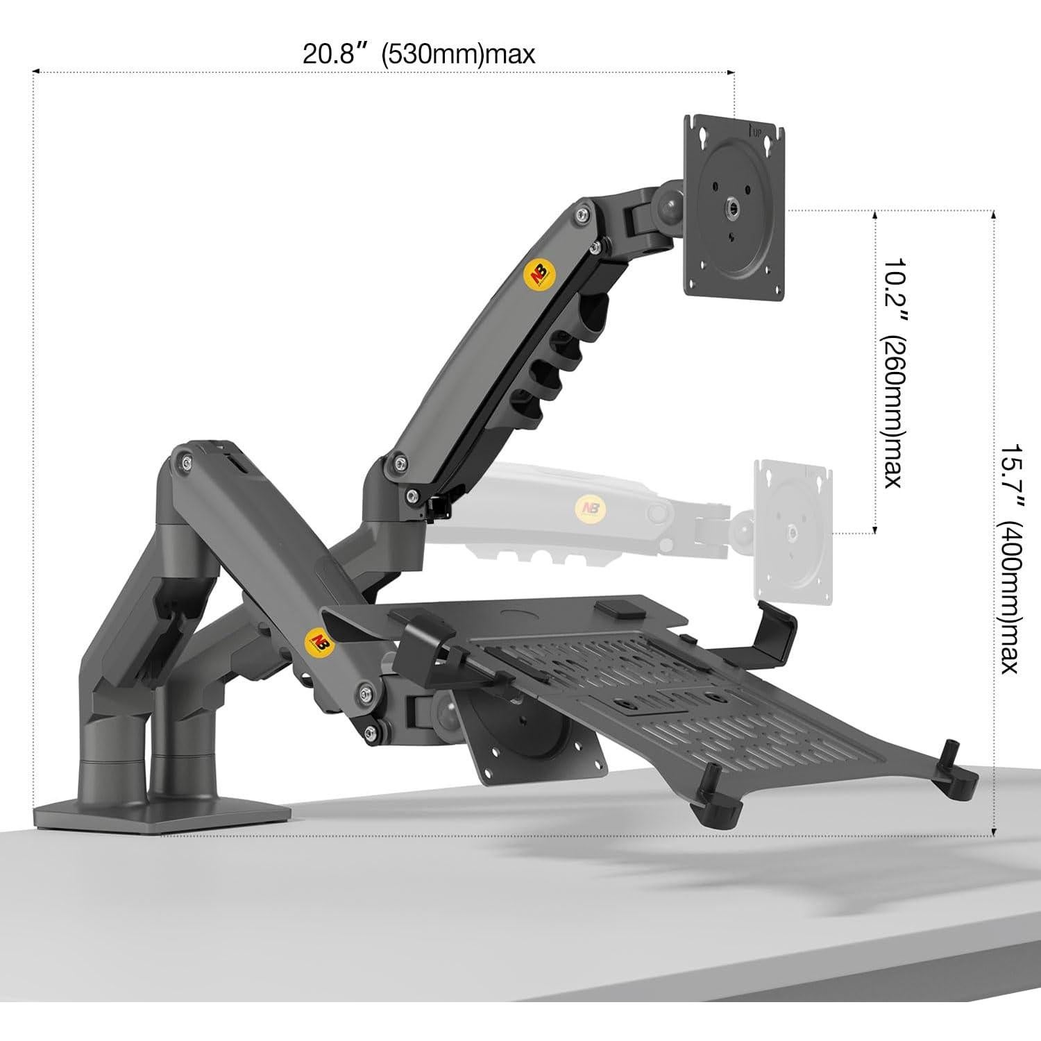 Soporte para Laptop NB North Bayou F160-FP Ajustable 10-17"