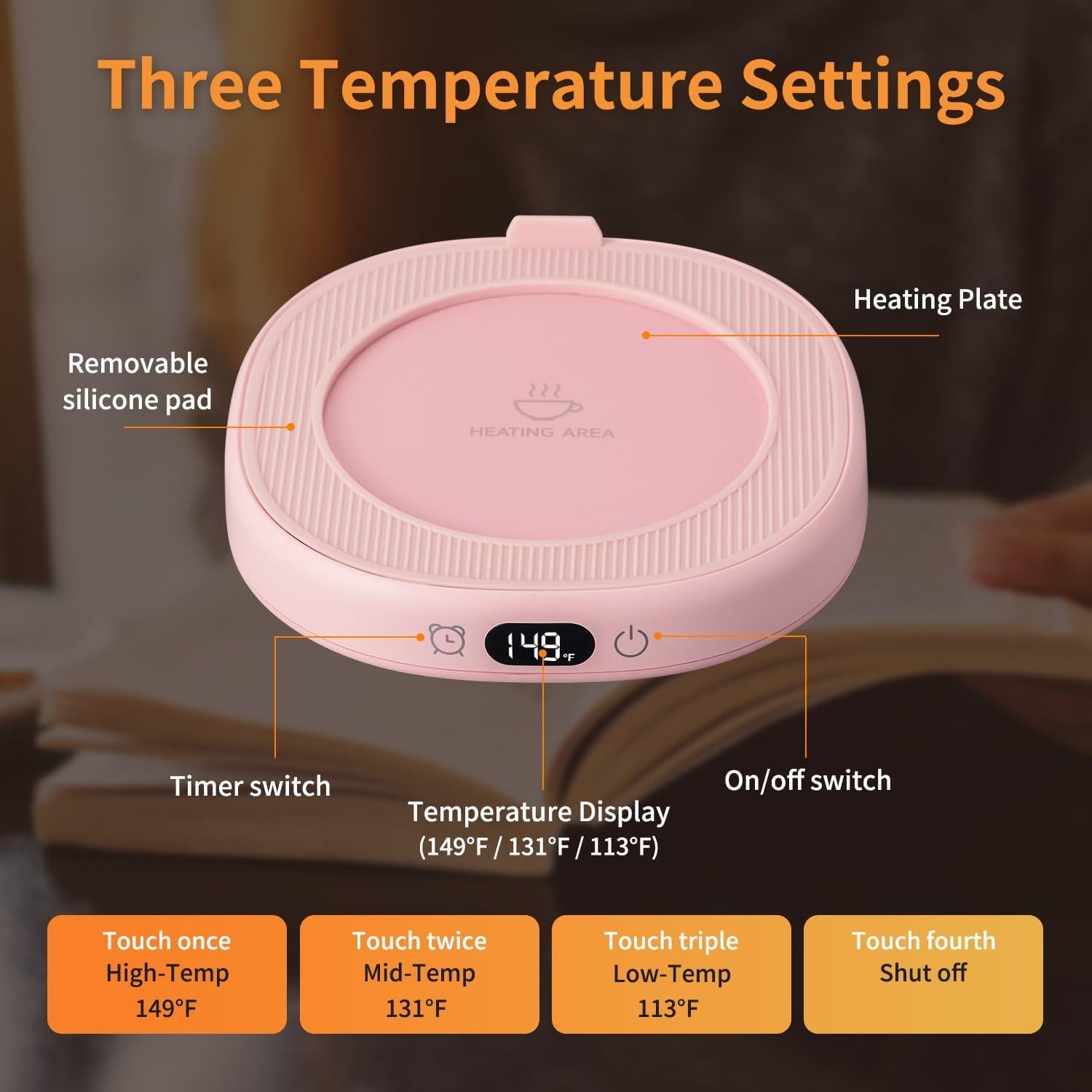 Calentador Eléctrico de Taza LOUTYTUO con Taza 400ml