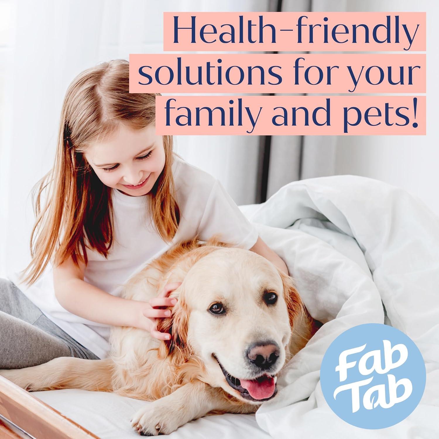 Tabletas de detergente para lavandería Fab Tab 30 unidades