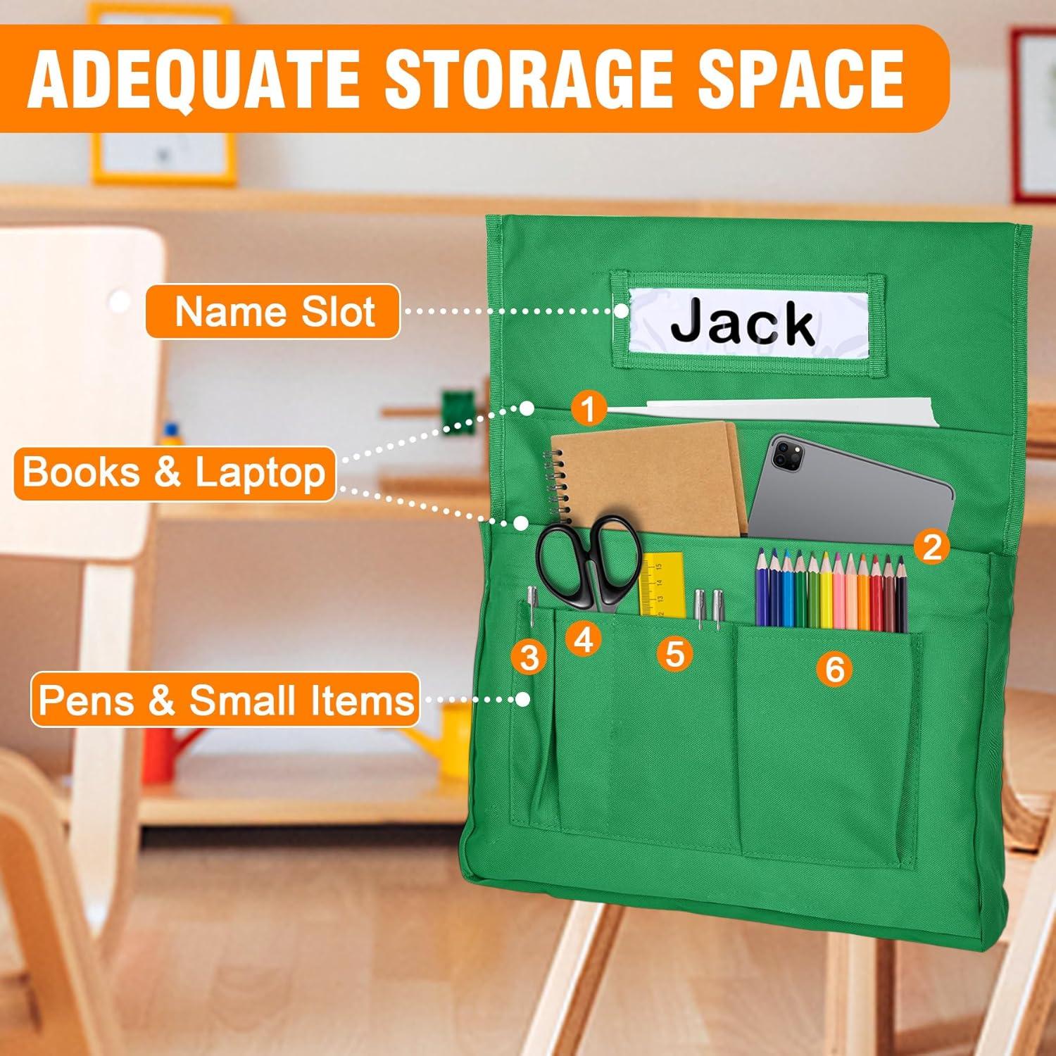 Organizador de Sillas Phepetroll 24 PCS Multicolor 38.9x49 cm