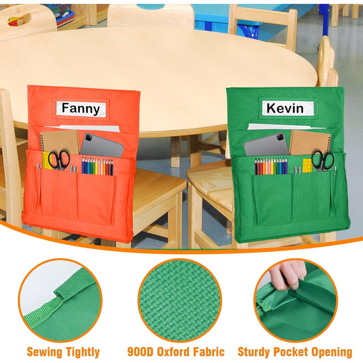 Organizador de Sillas Phepetroll 24 PCS Multicolor 38.9x49 cm