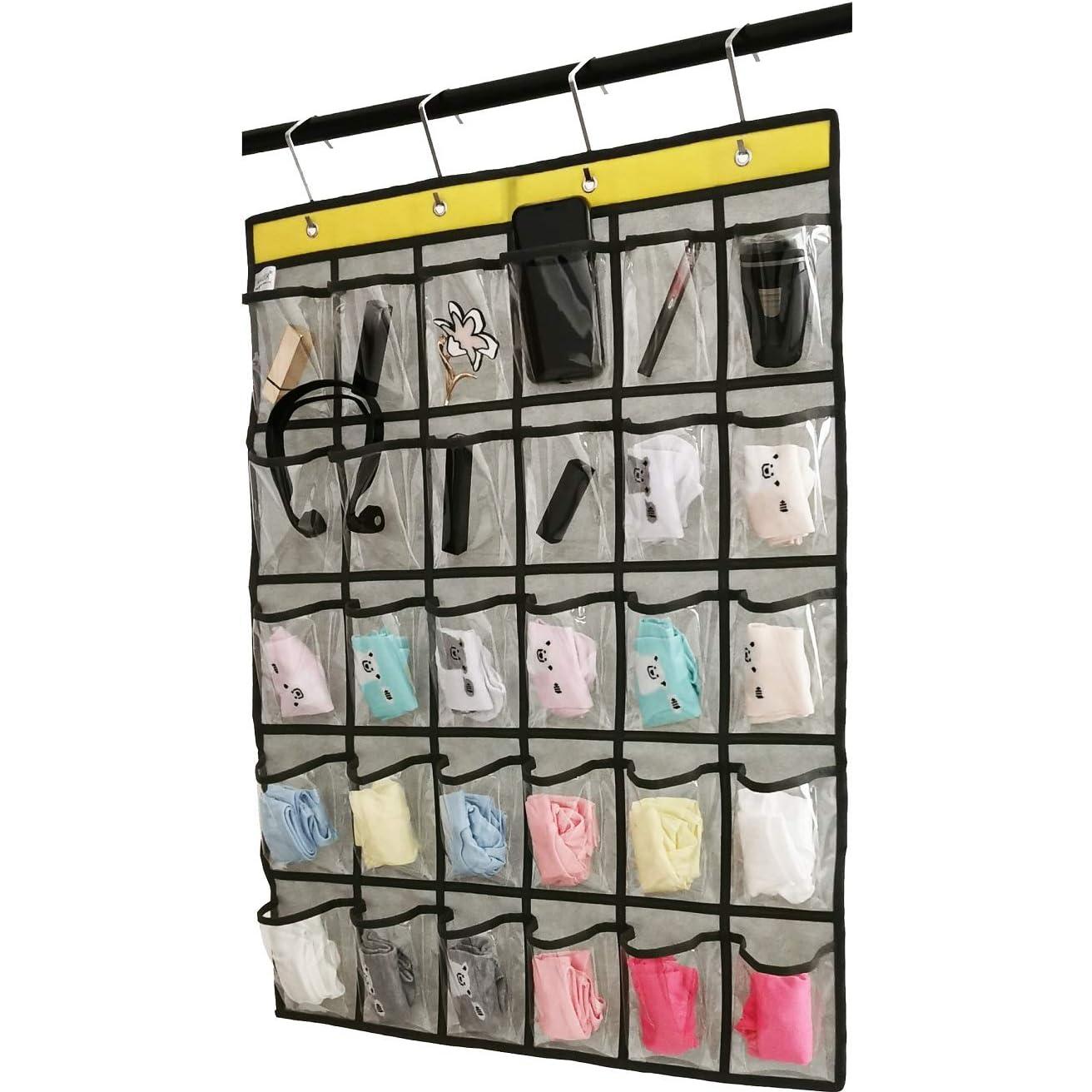 Organizador de bolsillo ANIZER 30 bolsillos 57.9x85.8cm Gris
