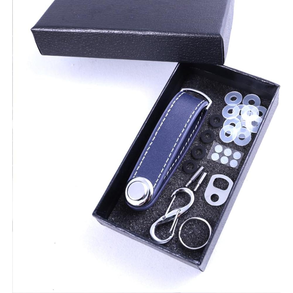 Soporte de Llaves Compacto ERCRYSTO Azul Oscuro - Organizador Práctico