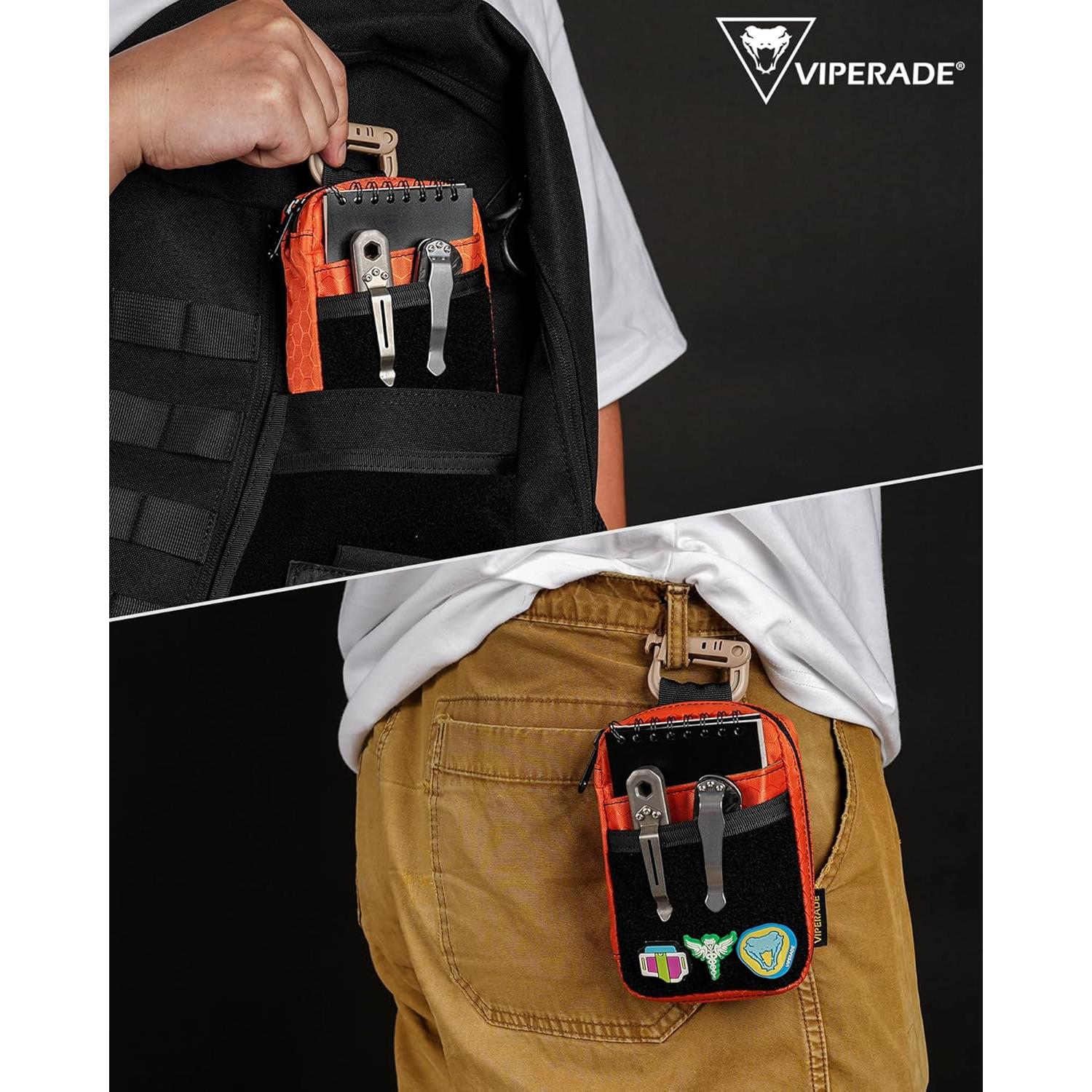 Organizador EDC VIPERADE VE26 Naranja 11 Compartimentos