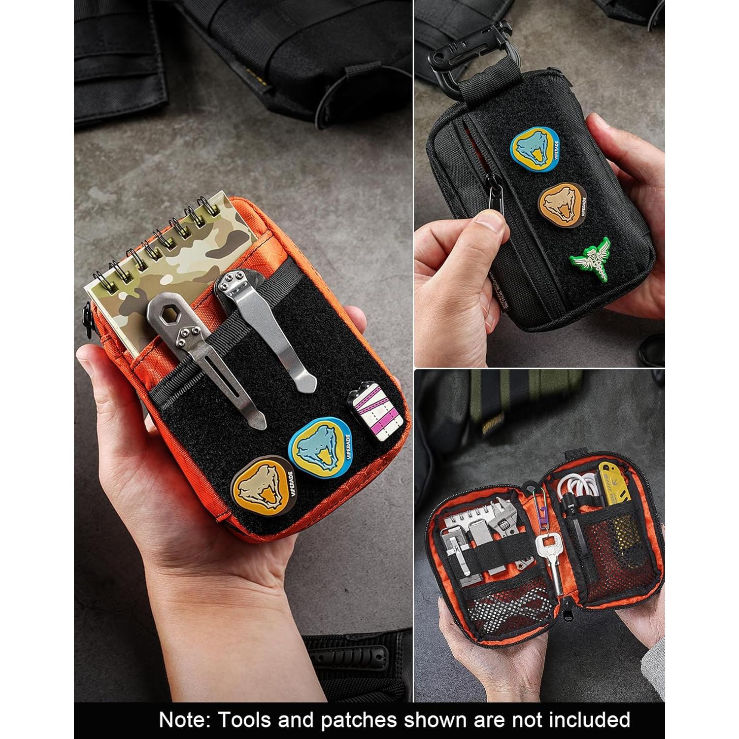 Organizador EDC VIPERADE VE26 Naranja 11 Compartimentos