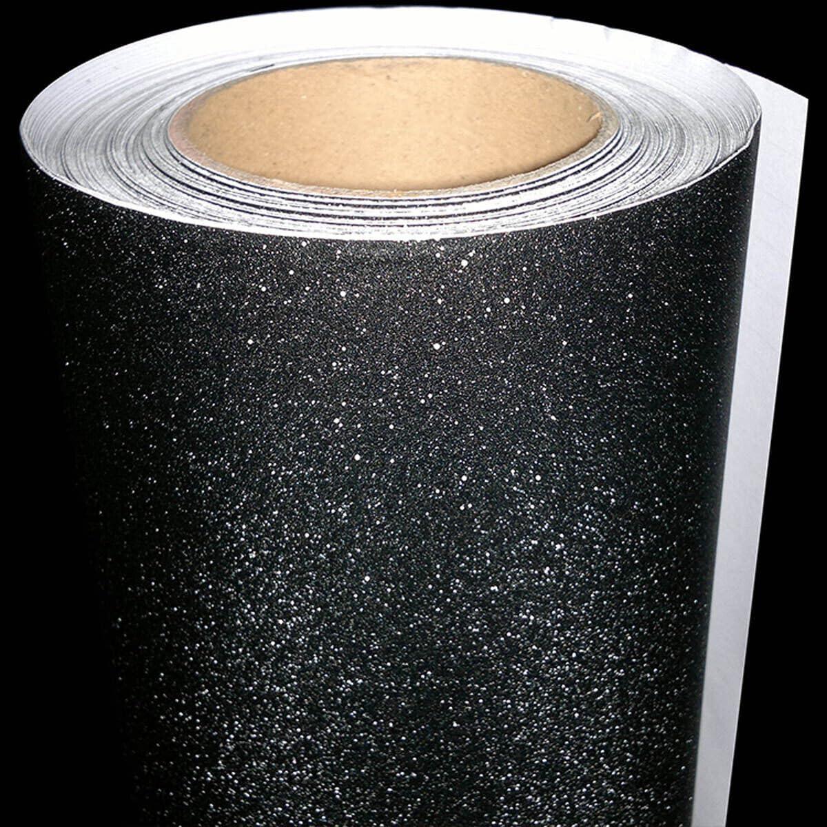 Vinilo Adhesivo Mate LZLRUN 30.48x152.4cm Negro Decorativo