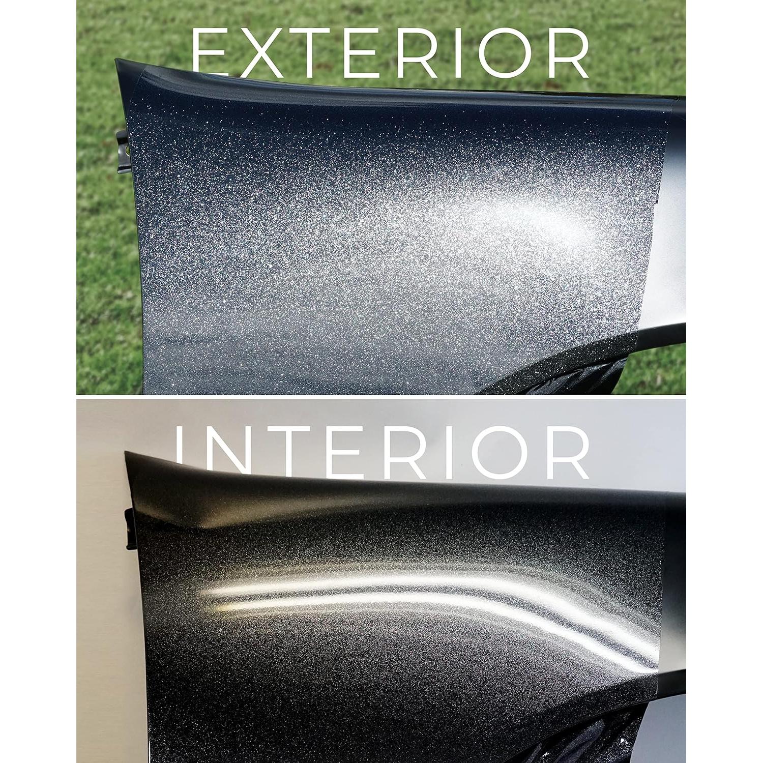 Vinilo de Envoltura VViViD Ultra Gloss 30.48x152.4cm Negro Heavy Metal