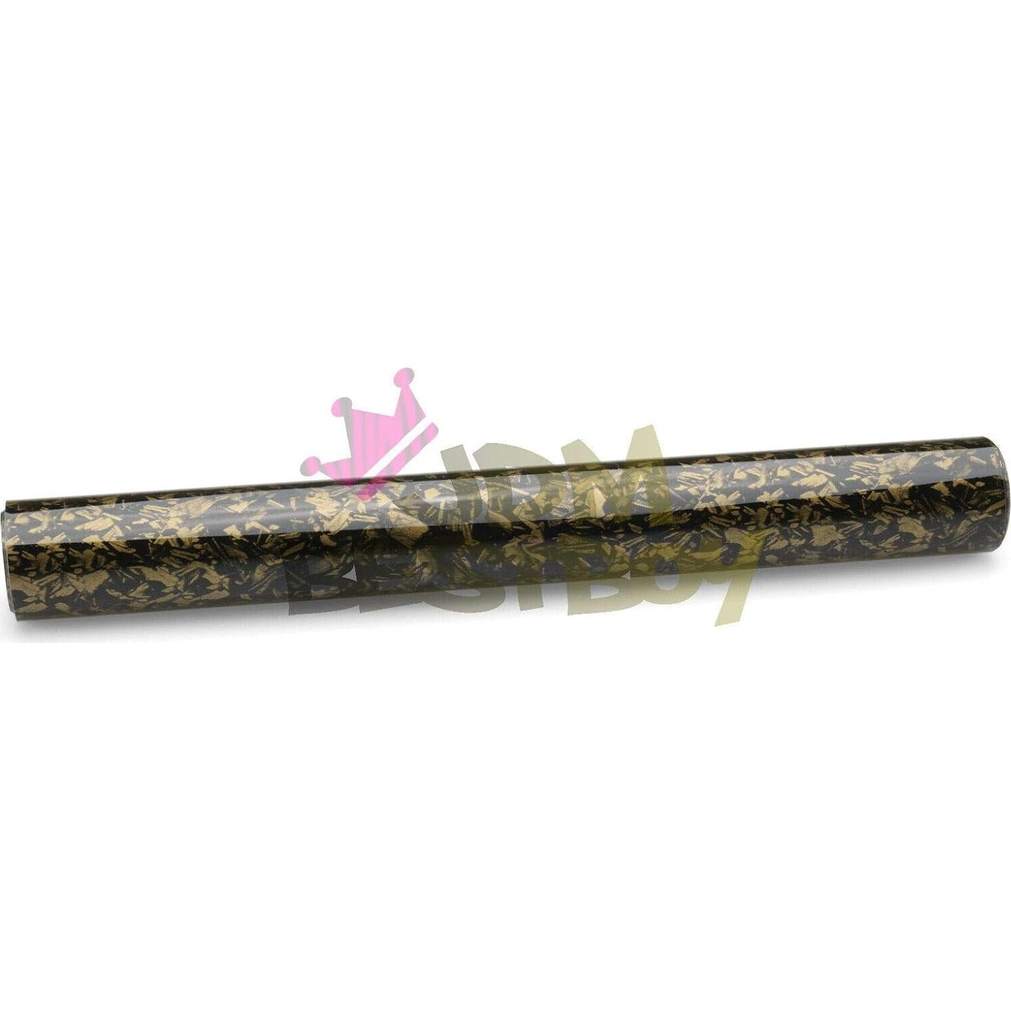 Vinilo de fibra de carbono dorado 61x152cm JDMBESTBOY
