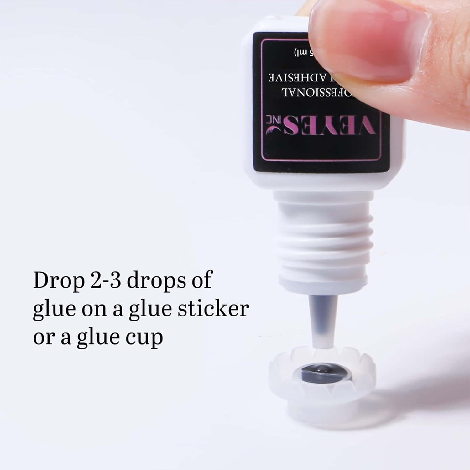 Pegamento Profesional para Extensiones de Pestañas VEYES 5ml