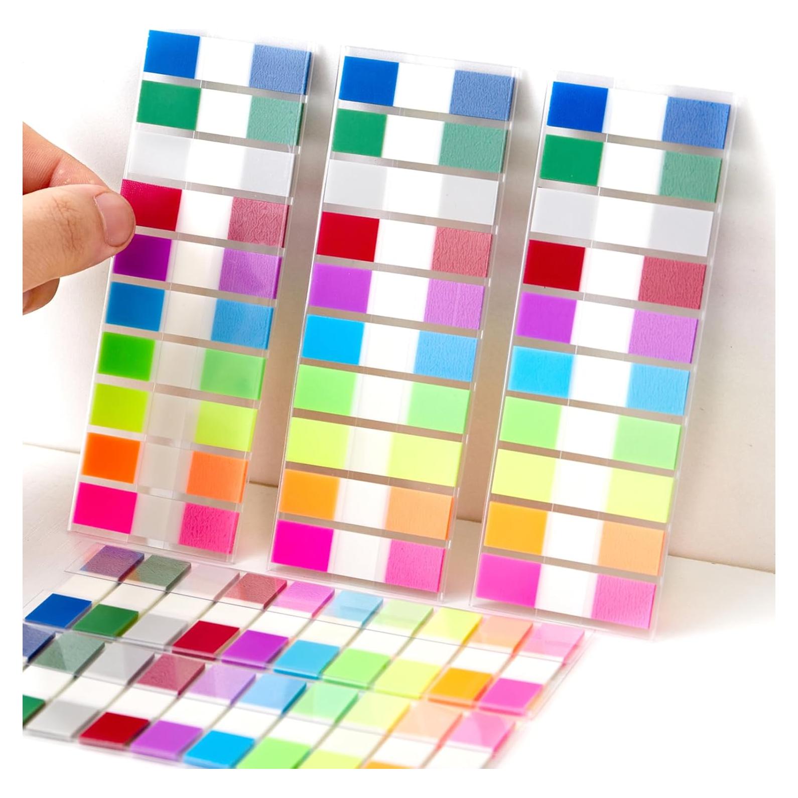 Marcadores de Páginas Adhesivos QUELLANCE 1000 Piezas 1.19cm