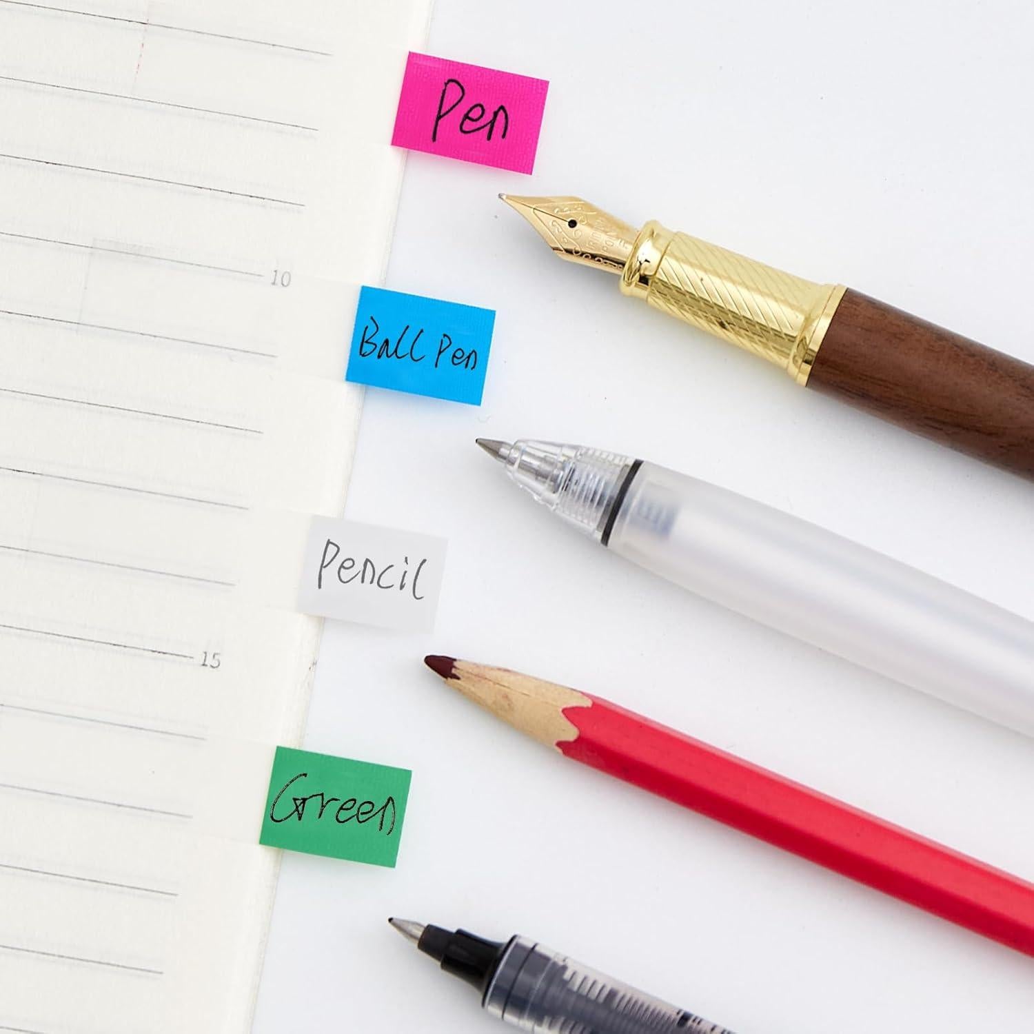 Marcadores de Páginas Adhesivos QUELLANCE 1000 Piezas 1.19cm