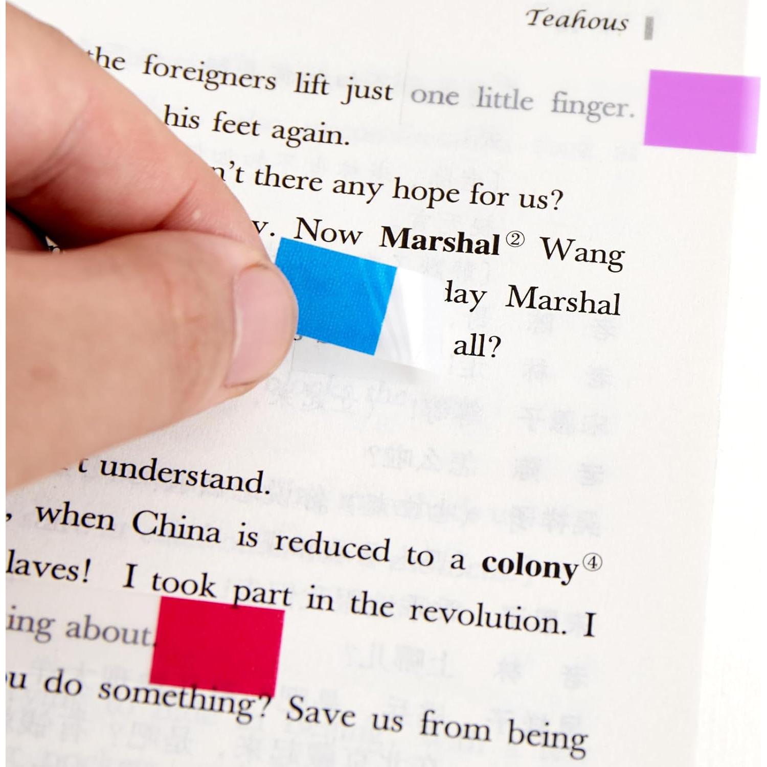 Marcadores de Páginas Adhesivos QUELLANCE 1000 Piezas 1.19cm