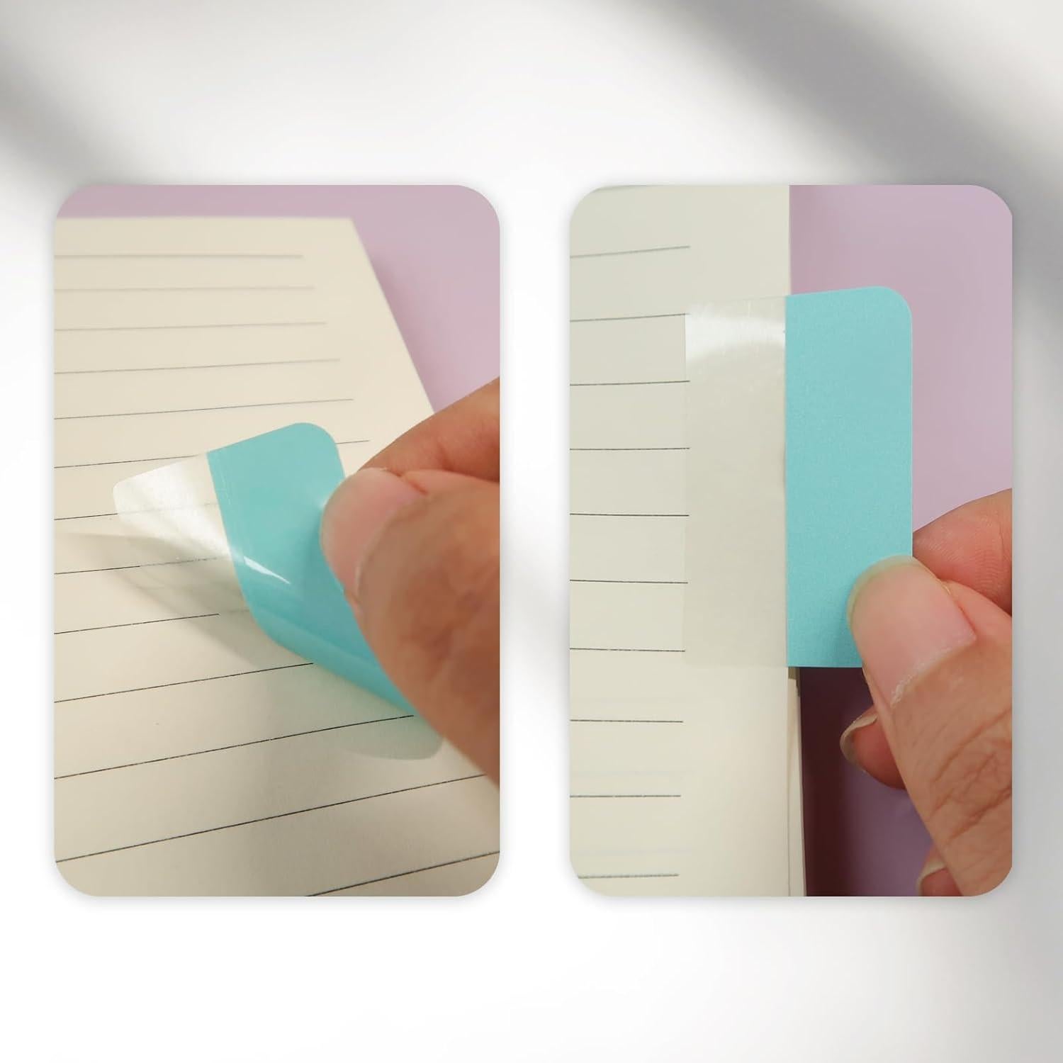 Pestañas Adhesivas Lumintutu 360pcs 18 Colores Reposicionables