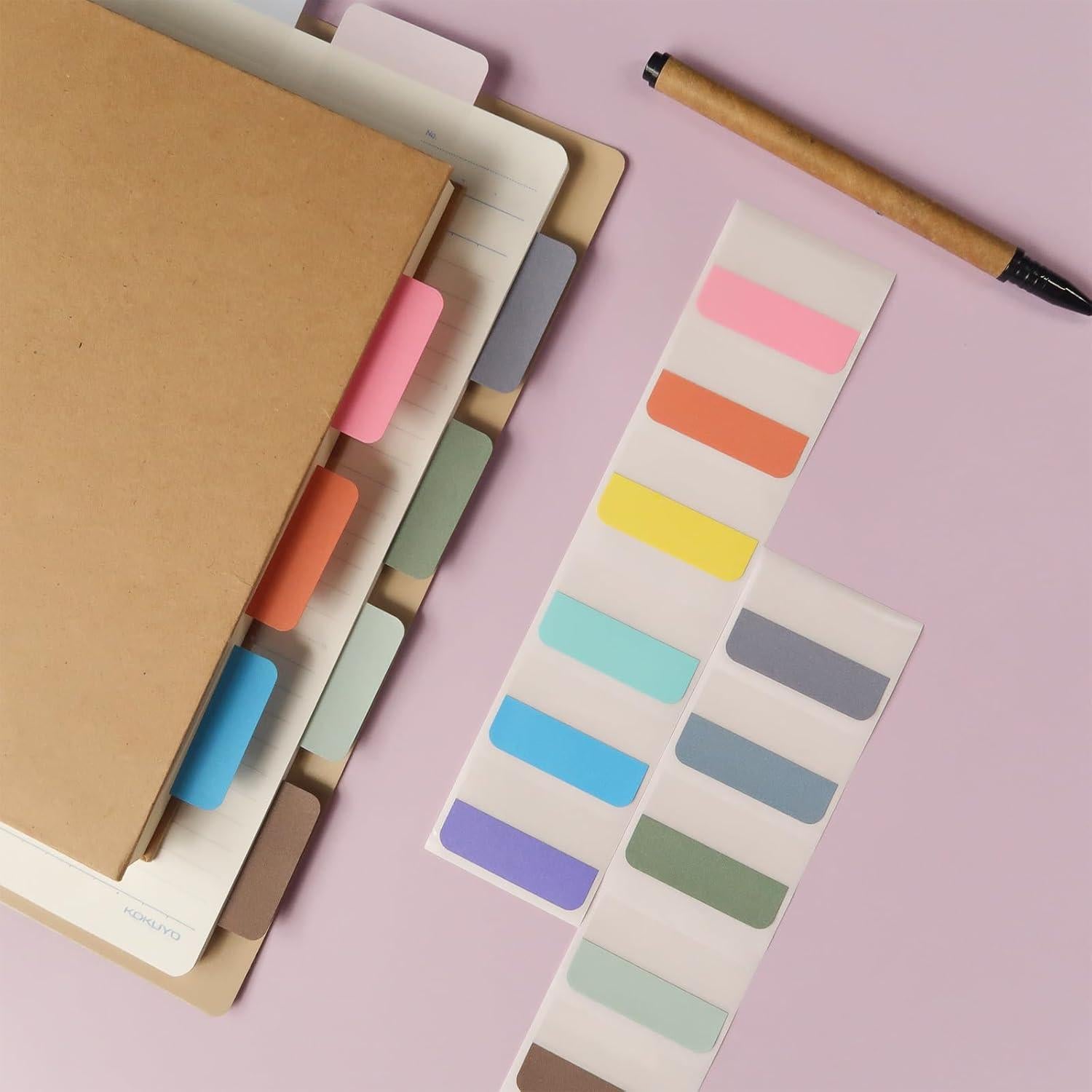 Pestañas Adhesivas Lumintutu 360pcs 18 Colores Reposicionables