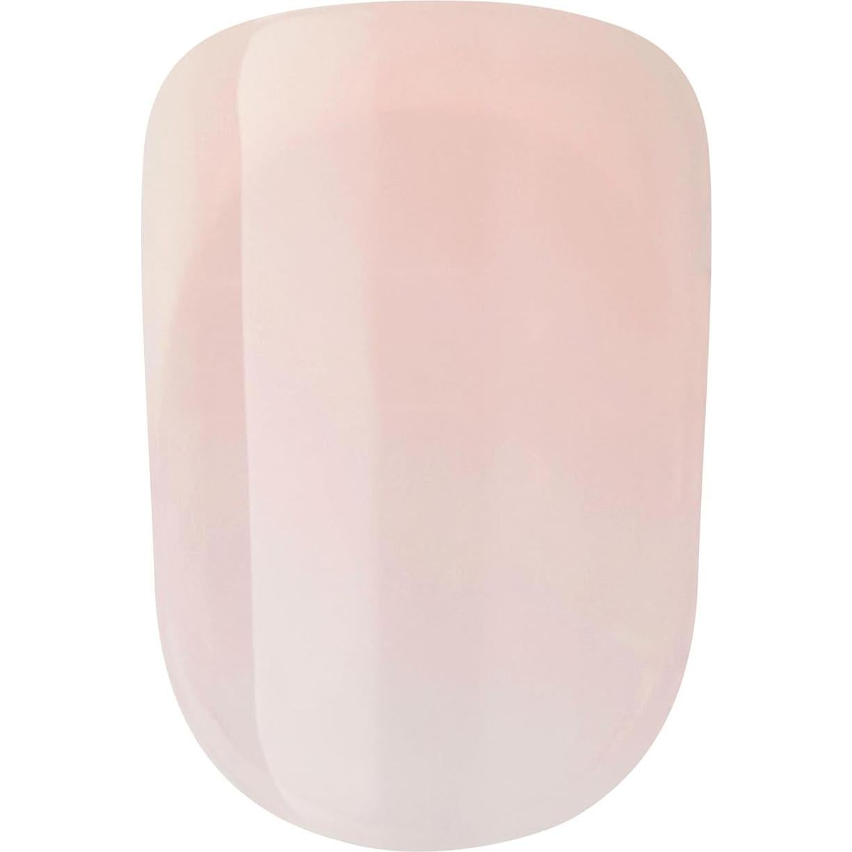 Uñas Postizas KISS imPRESS Francesas Heroico Cortas 30 Uñas