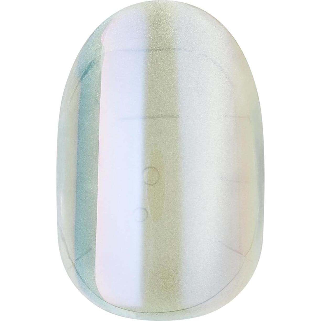 Uñas Postizas KISS colorFX Amor Agrio Cortas Ovaladas 30 Uñas