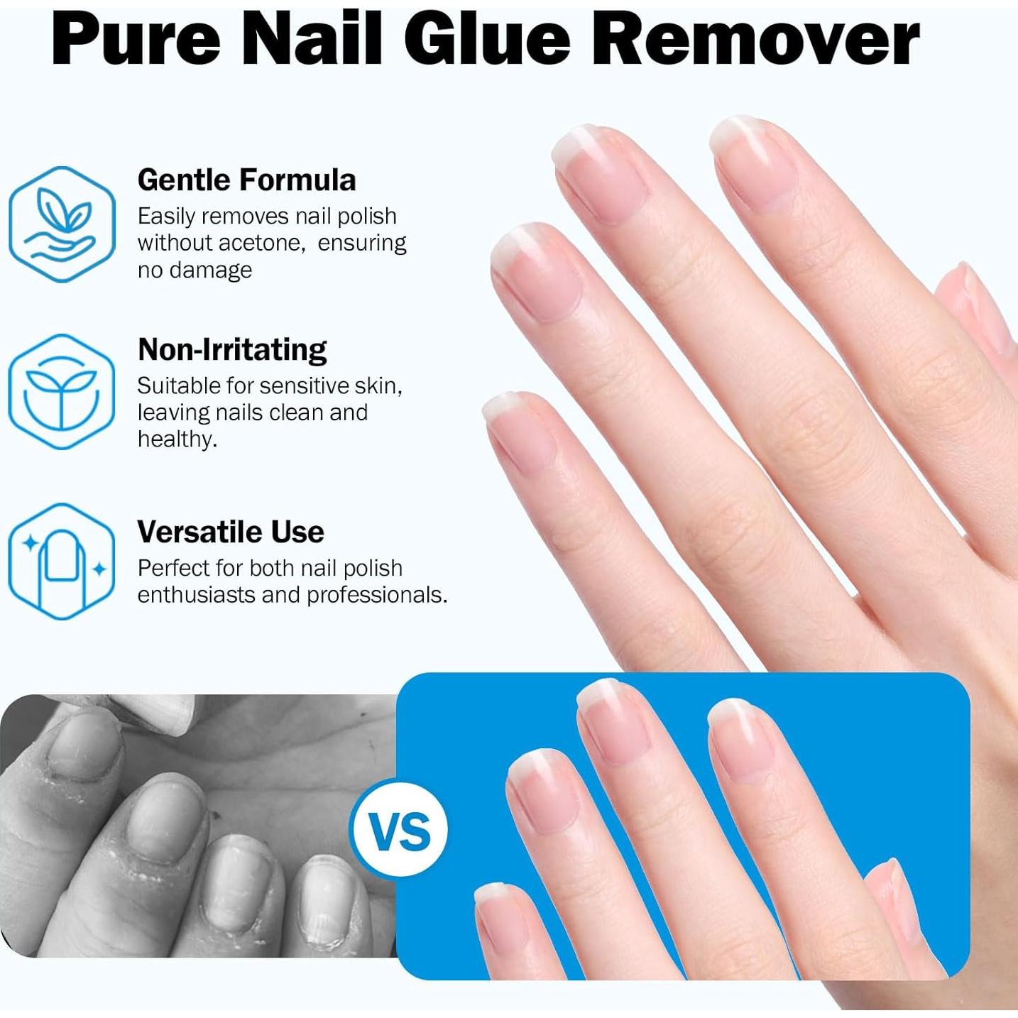 Pegamento de Uñas GELLAKTIK 15g + Removedor 15ml - Secado Rápido