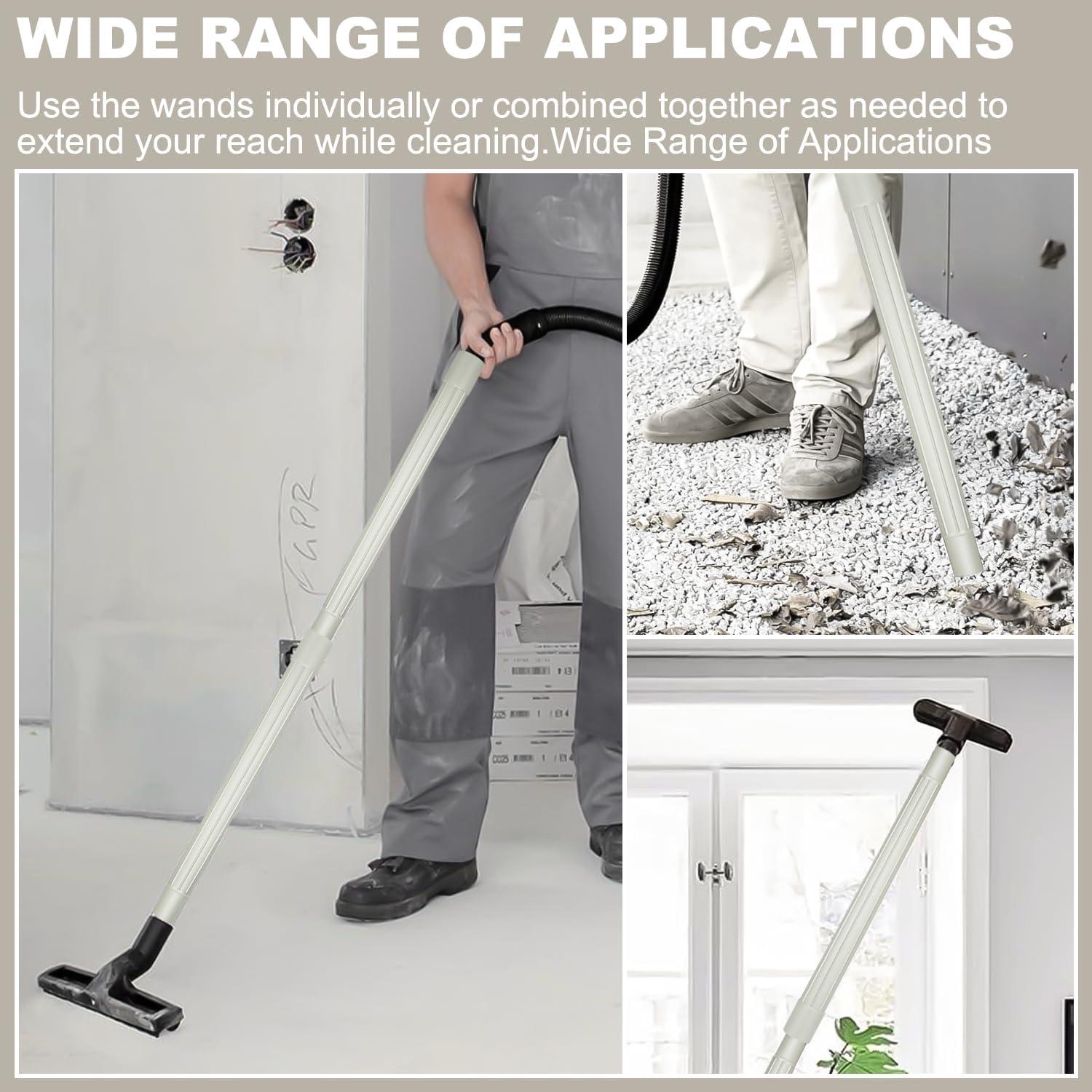 Varilla de Aspiradora HASMX 48.26 cm Plástico Blanco 2-Pack