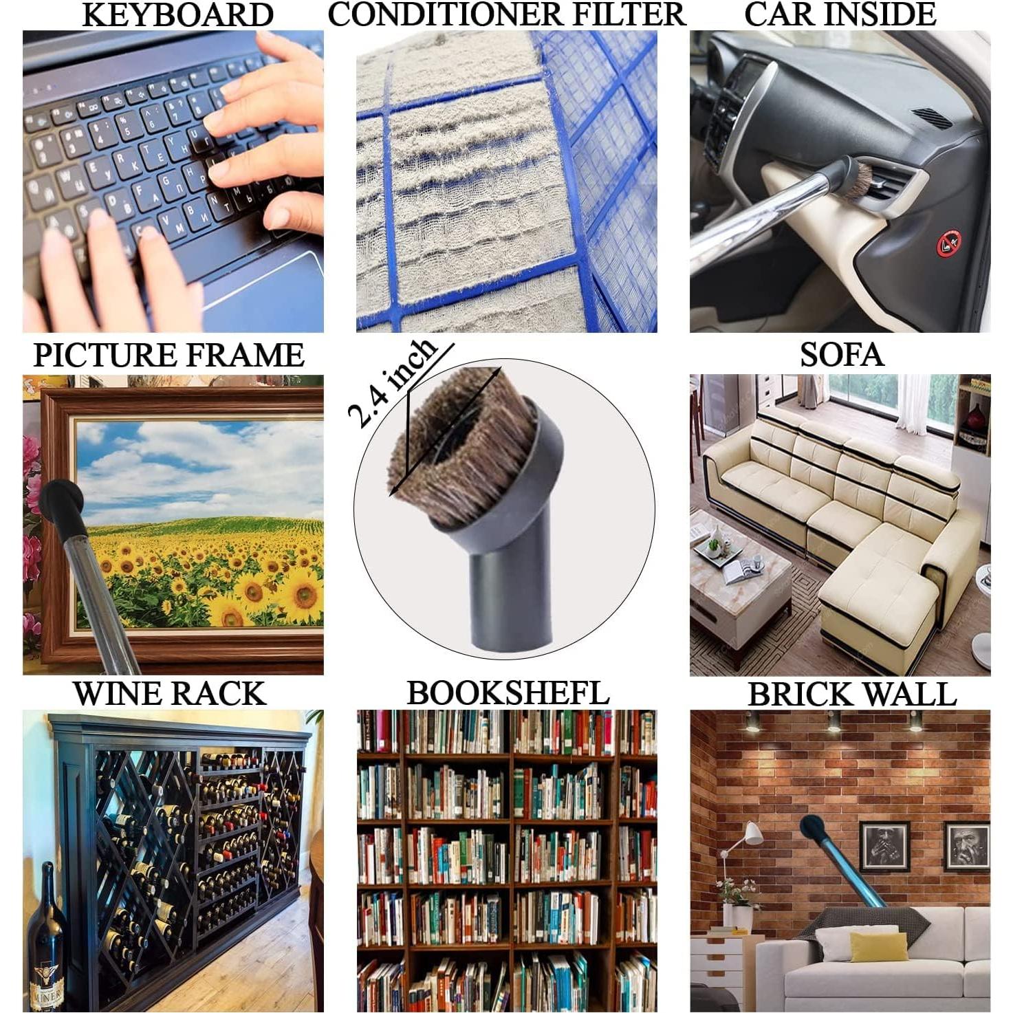 Kit de Accesorios para Aspiradoras VACEXT - 6 Piezas + Adaptadores