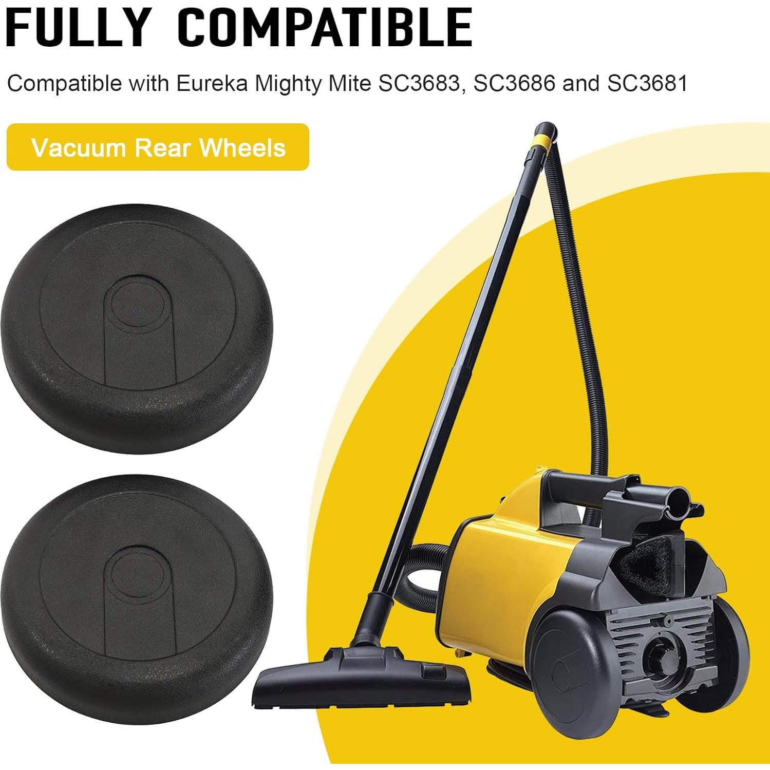 Ruedas Traseras de Vacío Batator 15409-119N para Aspiradoras Eureka