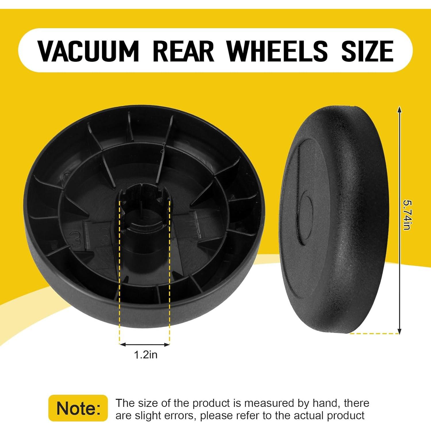 Ruedas Traseras de Vacío Batator 15409-119N para Aspiradoras Eureka