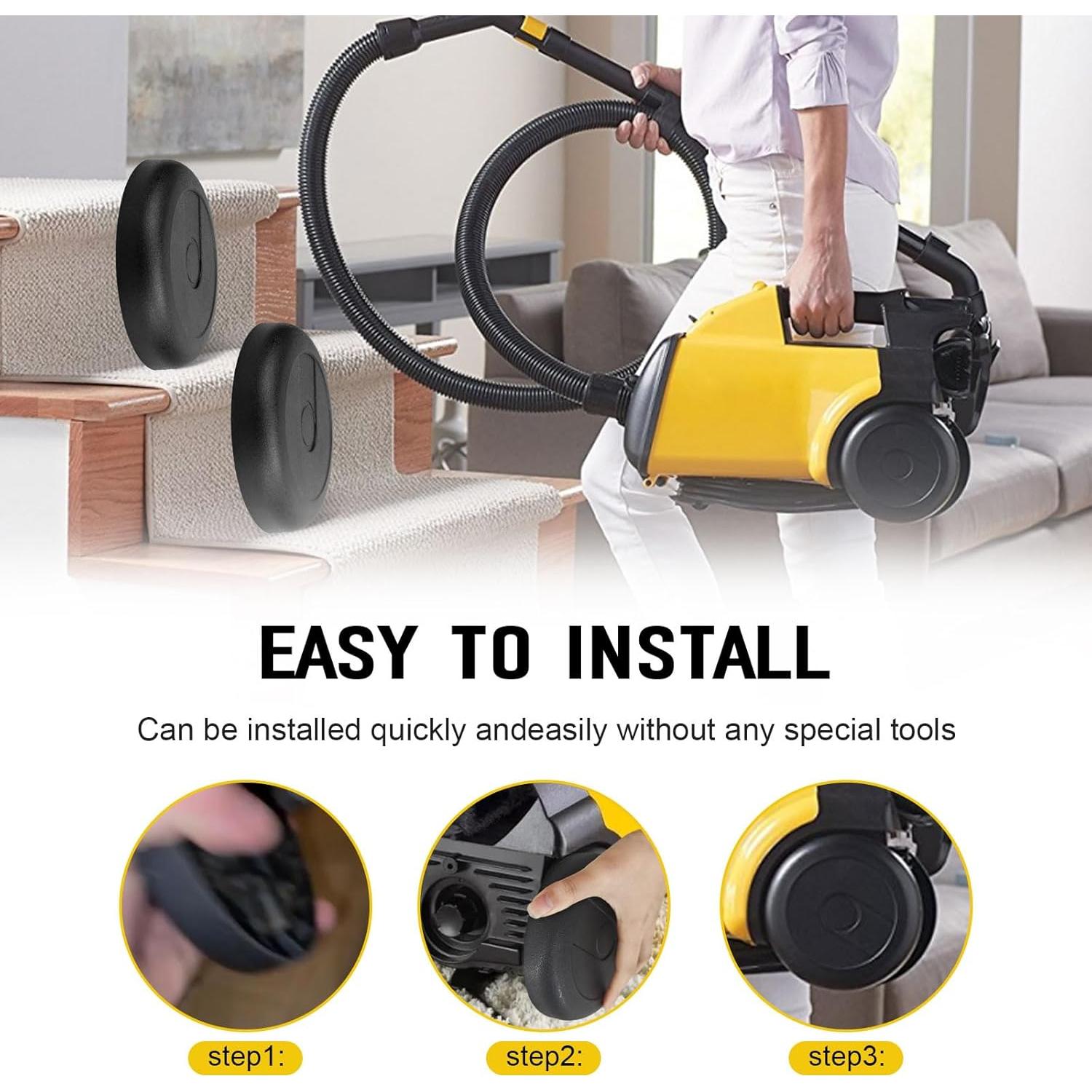 Ruedas Traseras de Vacío Batator 15409-119N para Aspiradoras Eureka