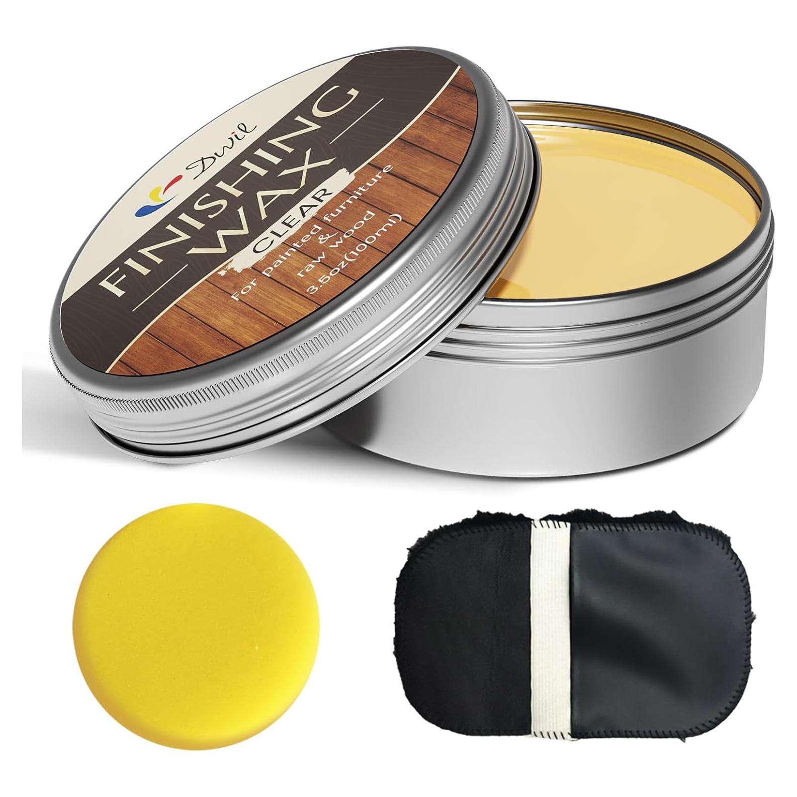 Cera para Madera DWIL PAINT 100% Natural 99.22 g - Acabado Protector