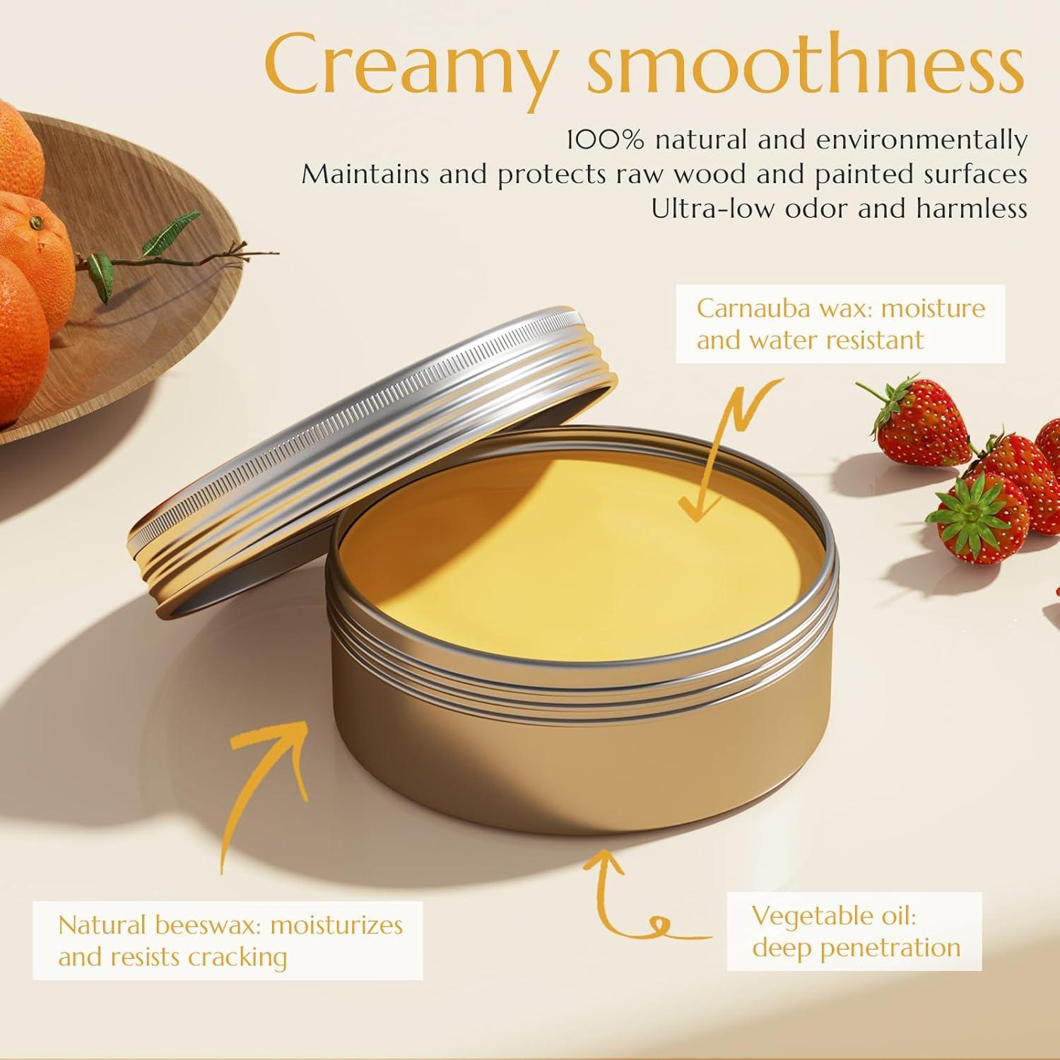 Cera para Madera DWIL PAINT 100% Natural 99.22 g - Acabado Protector