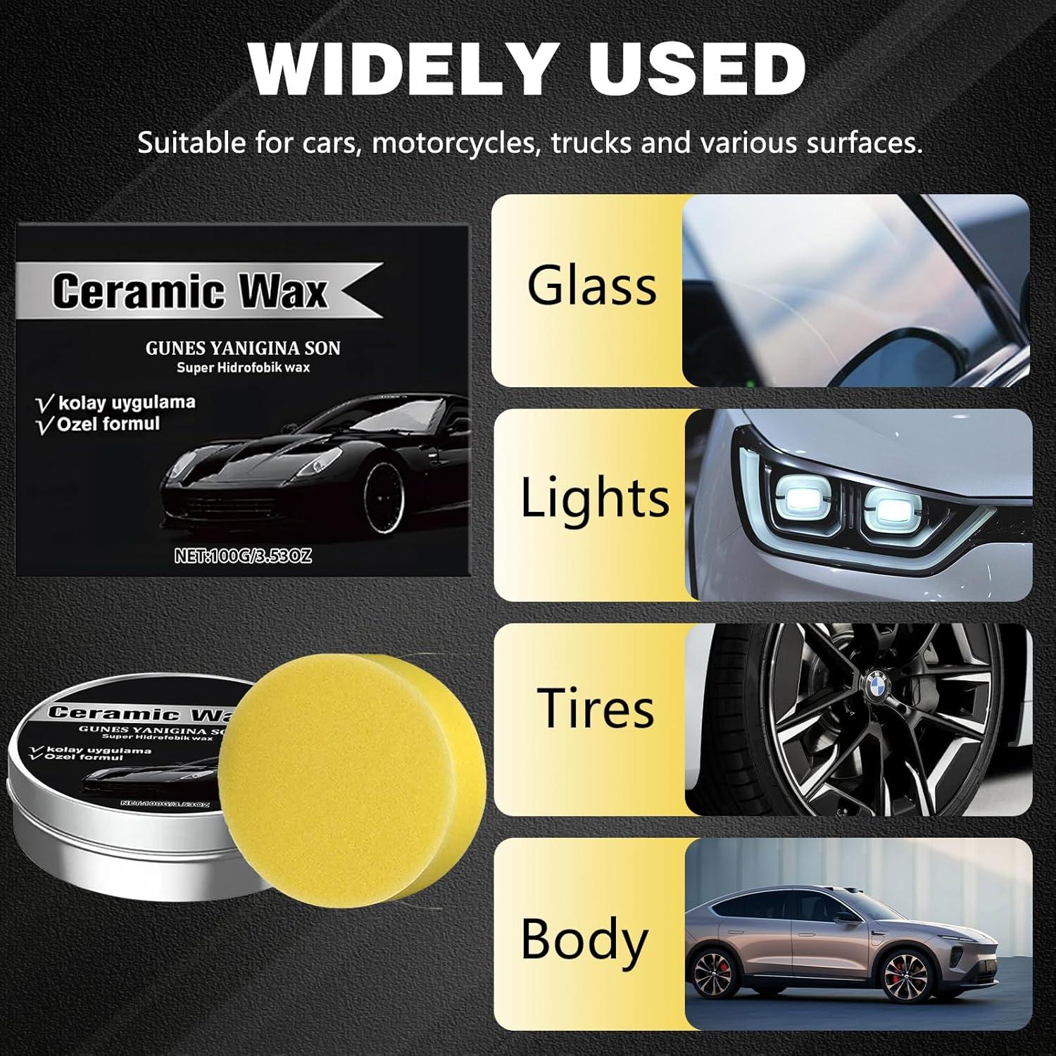 Cera de Cerámica de Titanio Genérico 306g Protección Automóviles