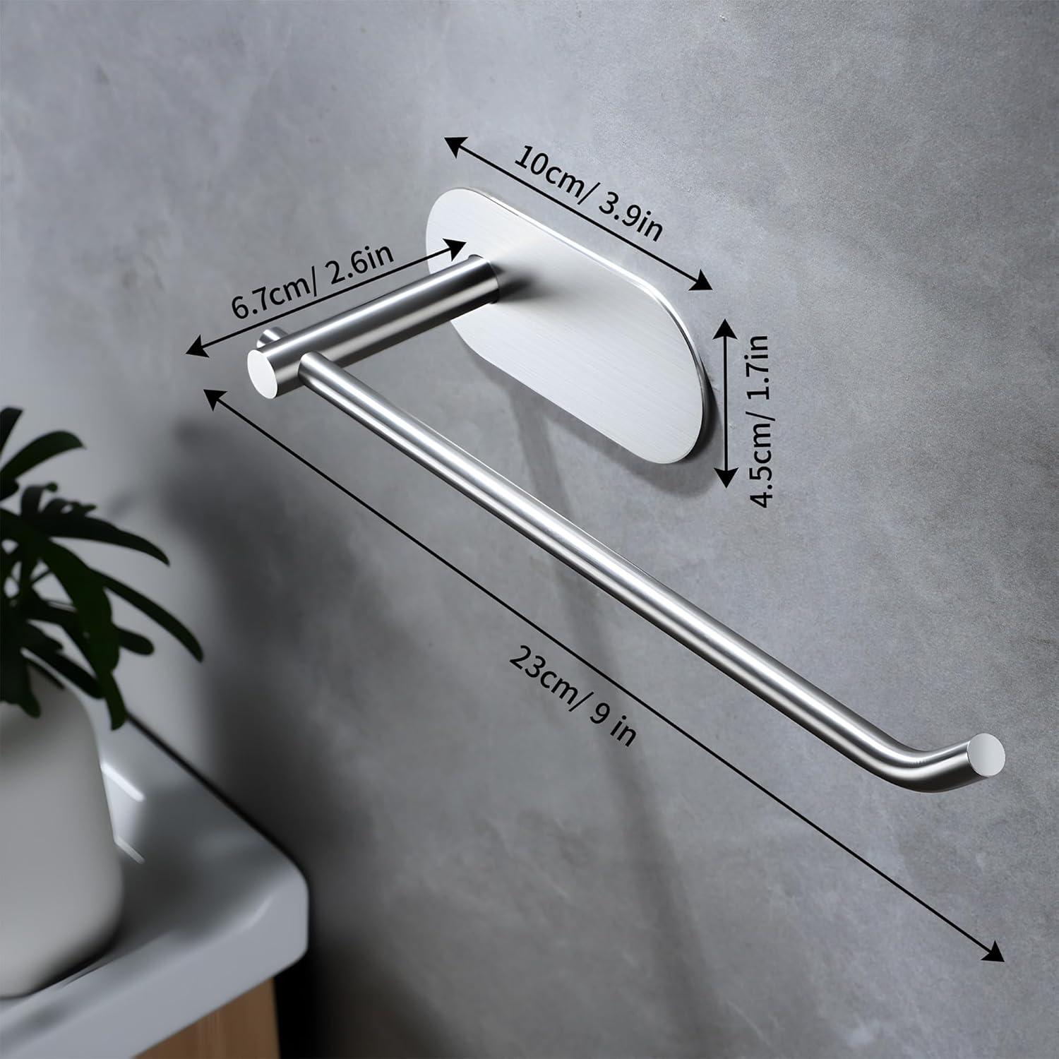 Soporte para Toallas de Mano SUNTECH Acero Inoxidable 2 Paquetes