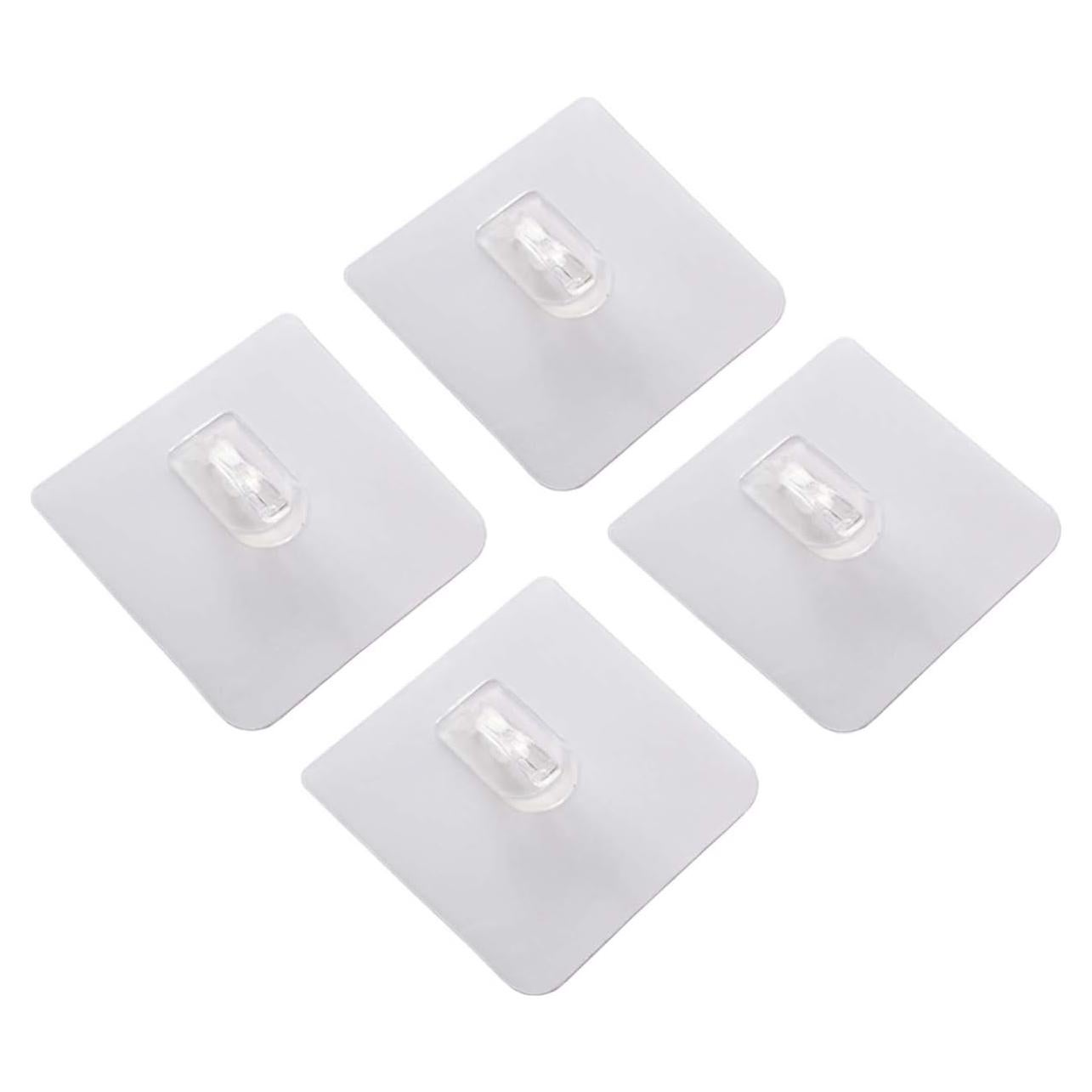 Gancho de Succión Adhesivo Lancher 4 Paquetes 9.07 kg Blanco