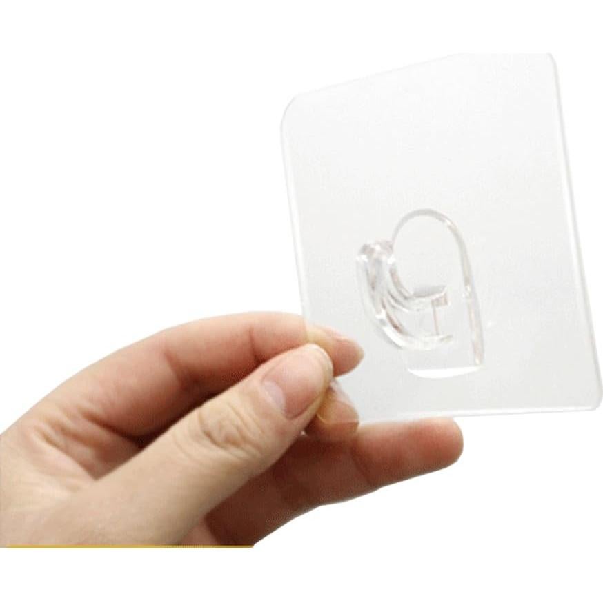 Gancho de Succión Adhesivo Lancher 4 Paquetes 9.07 kg Blanco