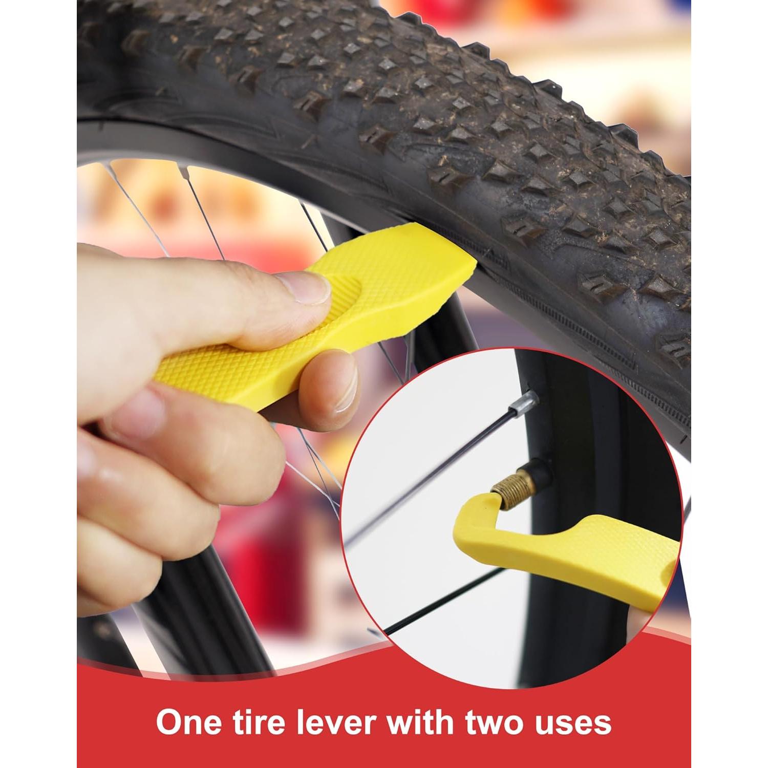 Kit de Reparación de Neumáticos de Bicicleta Cyctravel JSB-0831 con 20 Piezas