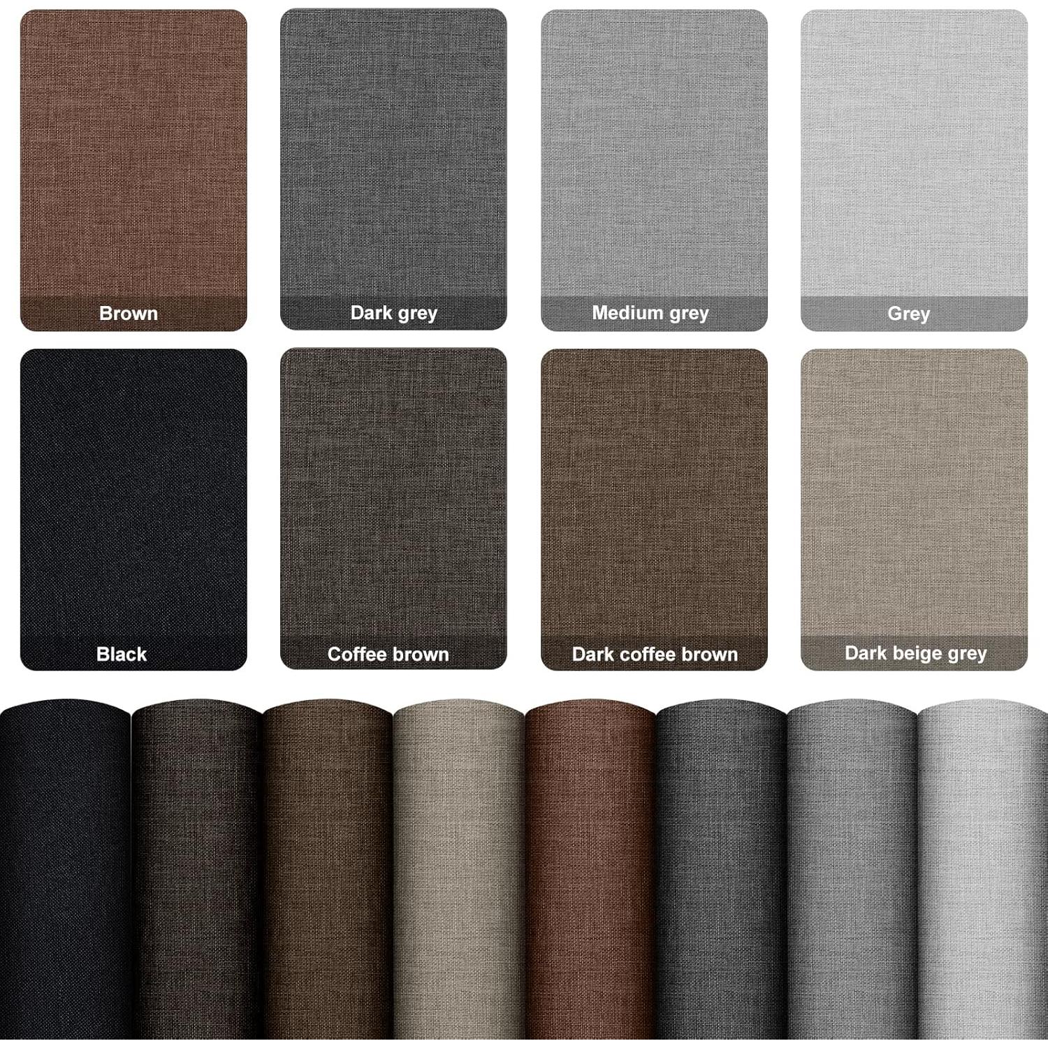 Parche de reparación autoadhesivo Cahomo 10x160 cm Marrón