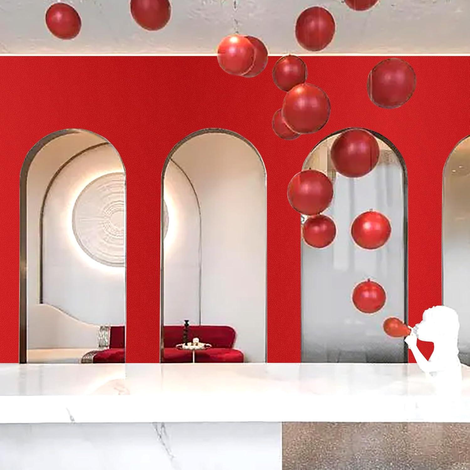 Parche de Reparación de Cuero Uooar 39.88x101.6 cm Rojo