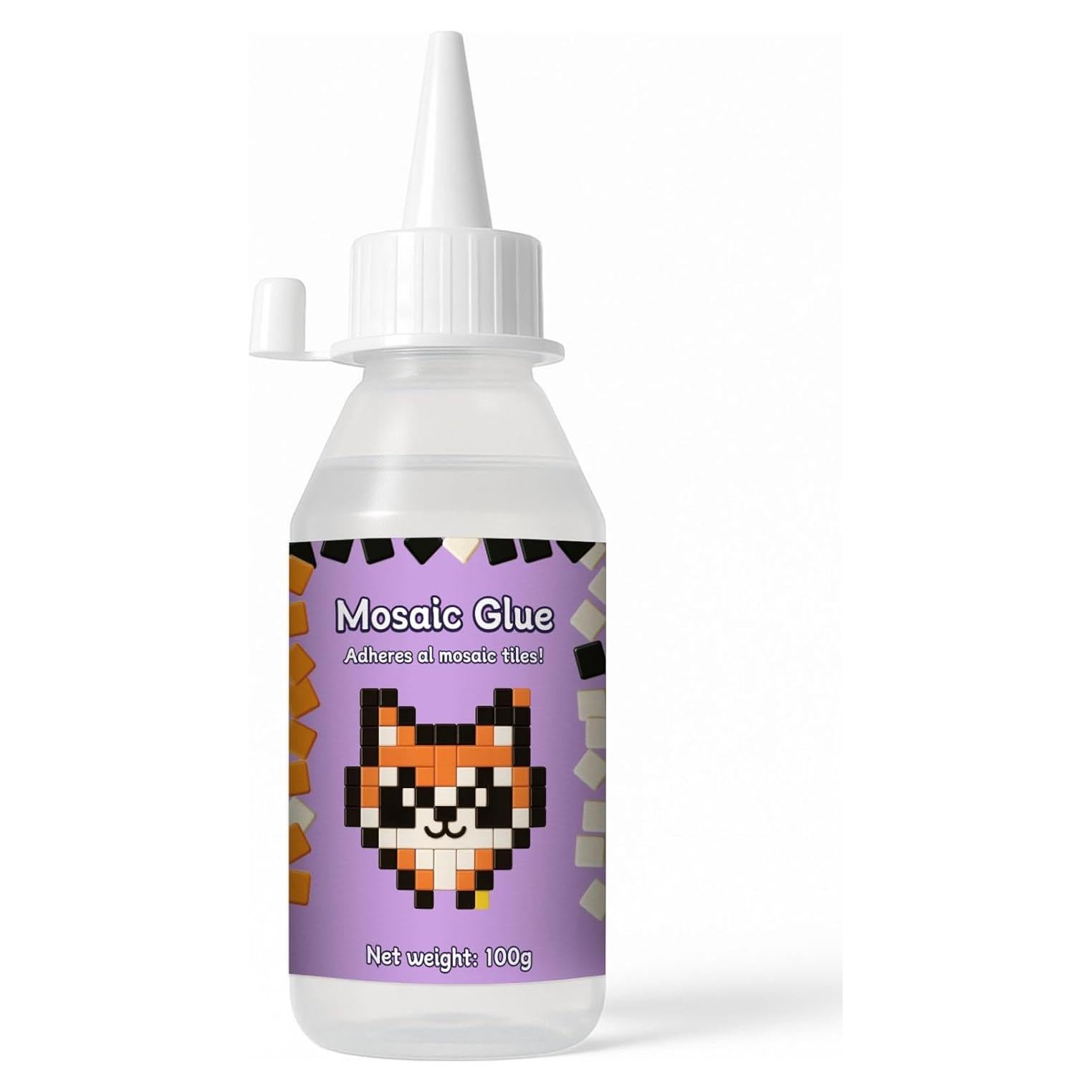 Pegamento para Mosaicos 100g 1DFAUL - Secado Rápido y Transparente