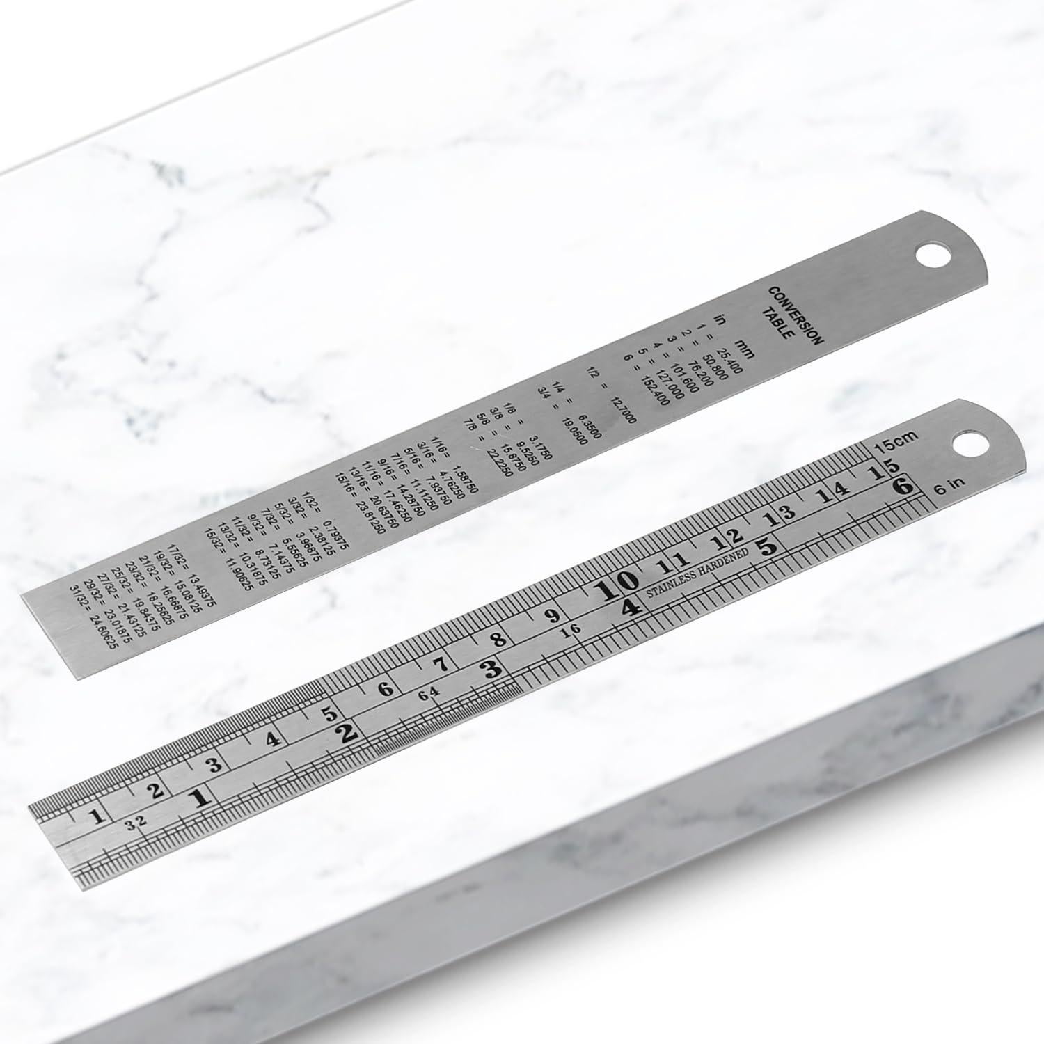 Paquete de 2 herramientas de grabado Mriuuod con 10 puntas y regla 15cm