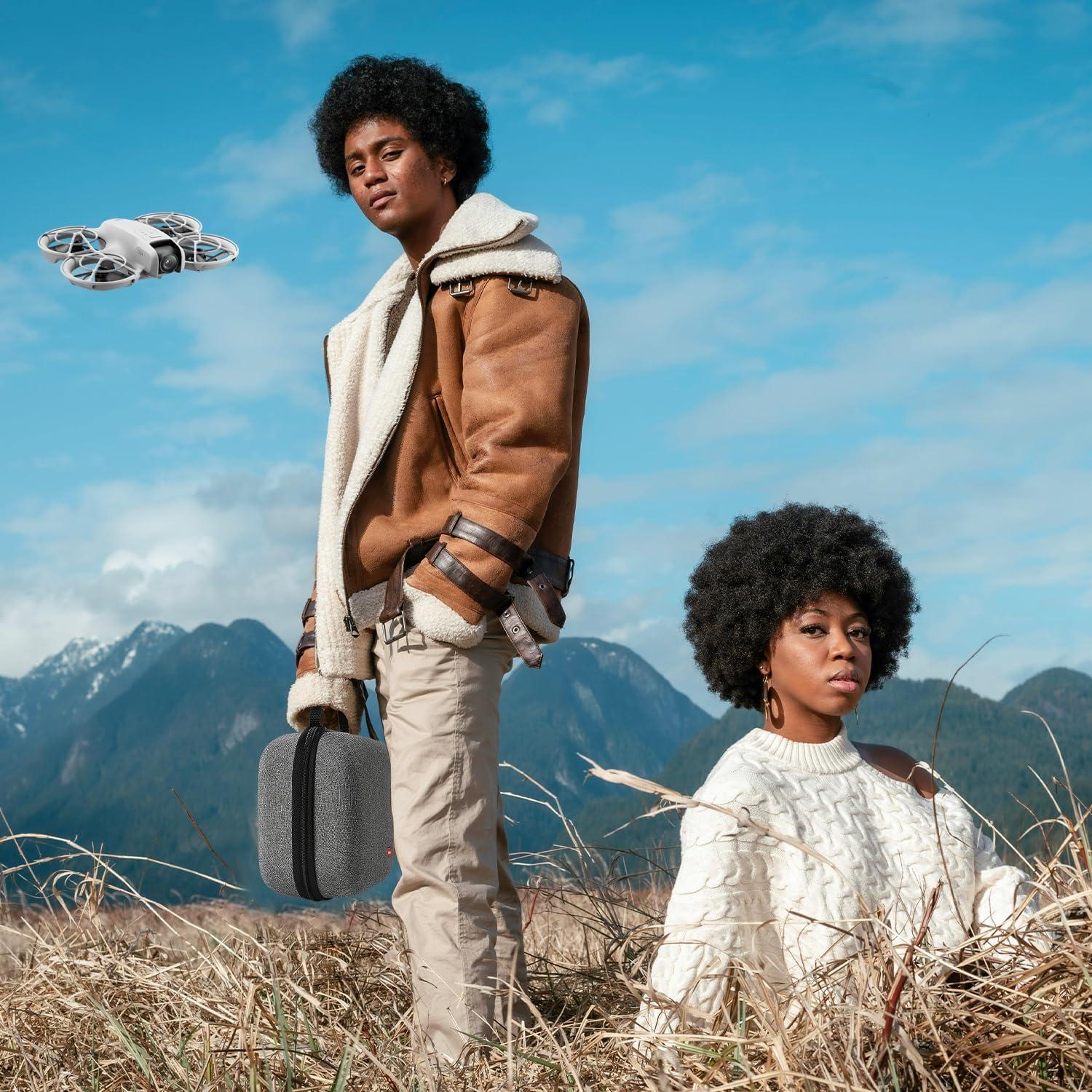 Funda Compacta ivoler para Drone DJI Neo y Controlador RC-N3