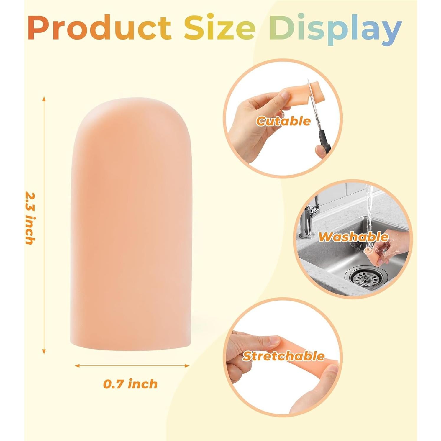 MasterMo 12 Capsulas de Gel para Dedo Gordo - Protección y Alivio