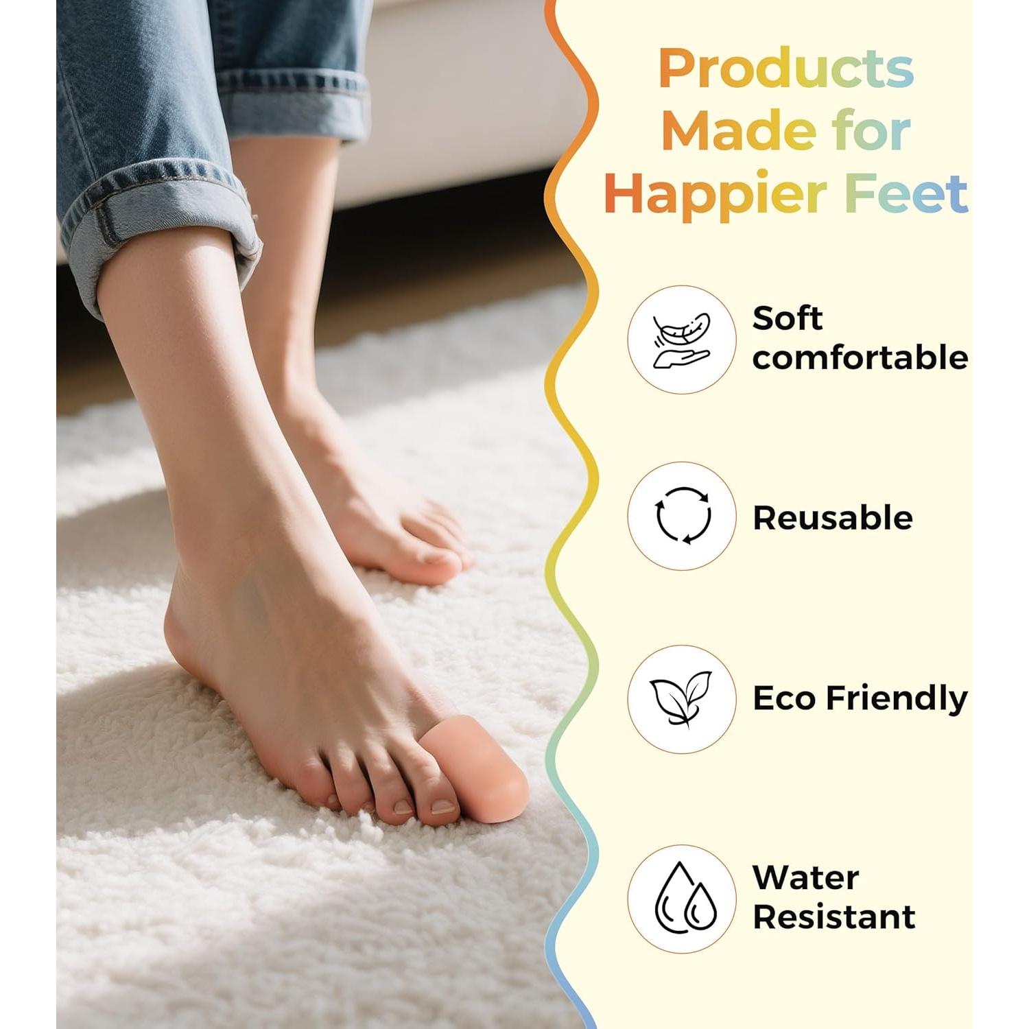 MasterMo 12 Capsulas de Gel para Dedo Gordo - Protección y Alivio