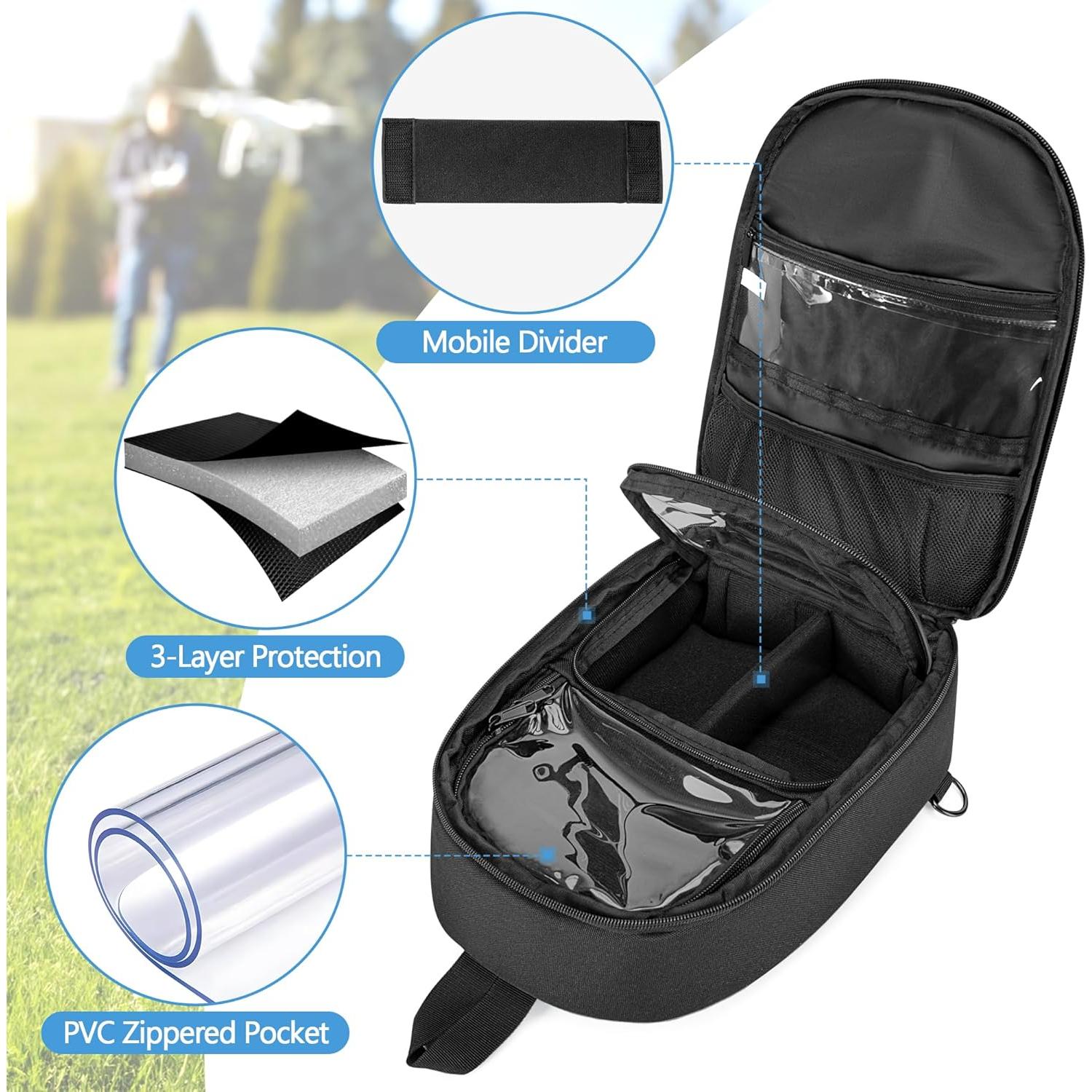 Funda de Transporte PGmoon para Drone DJI Neo y Accesorios