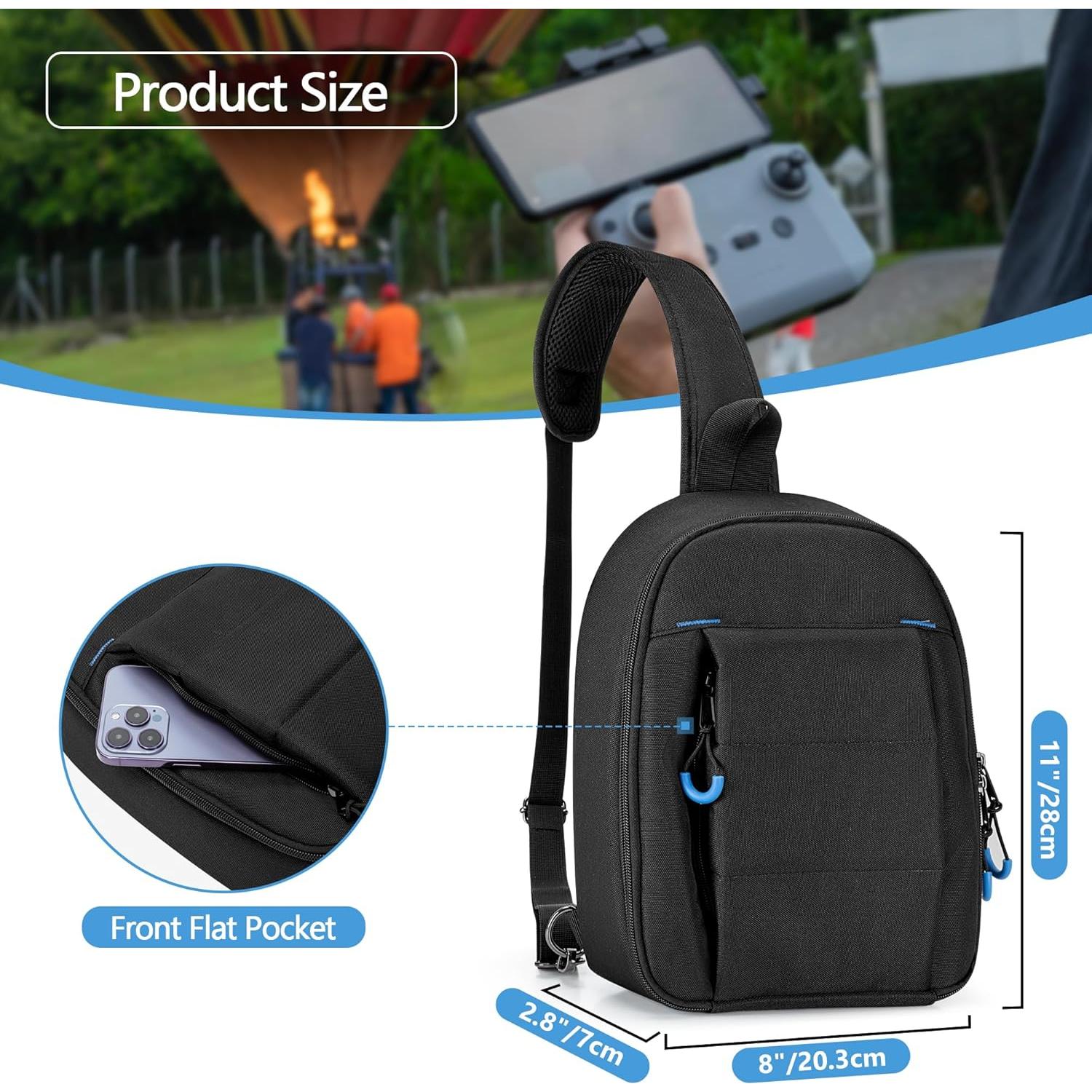 Funda de Transporte PGmoon para Drone DJI Neo y Accesorios