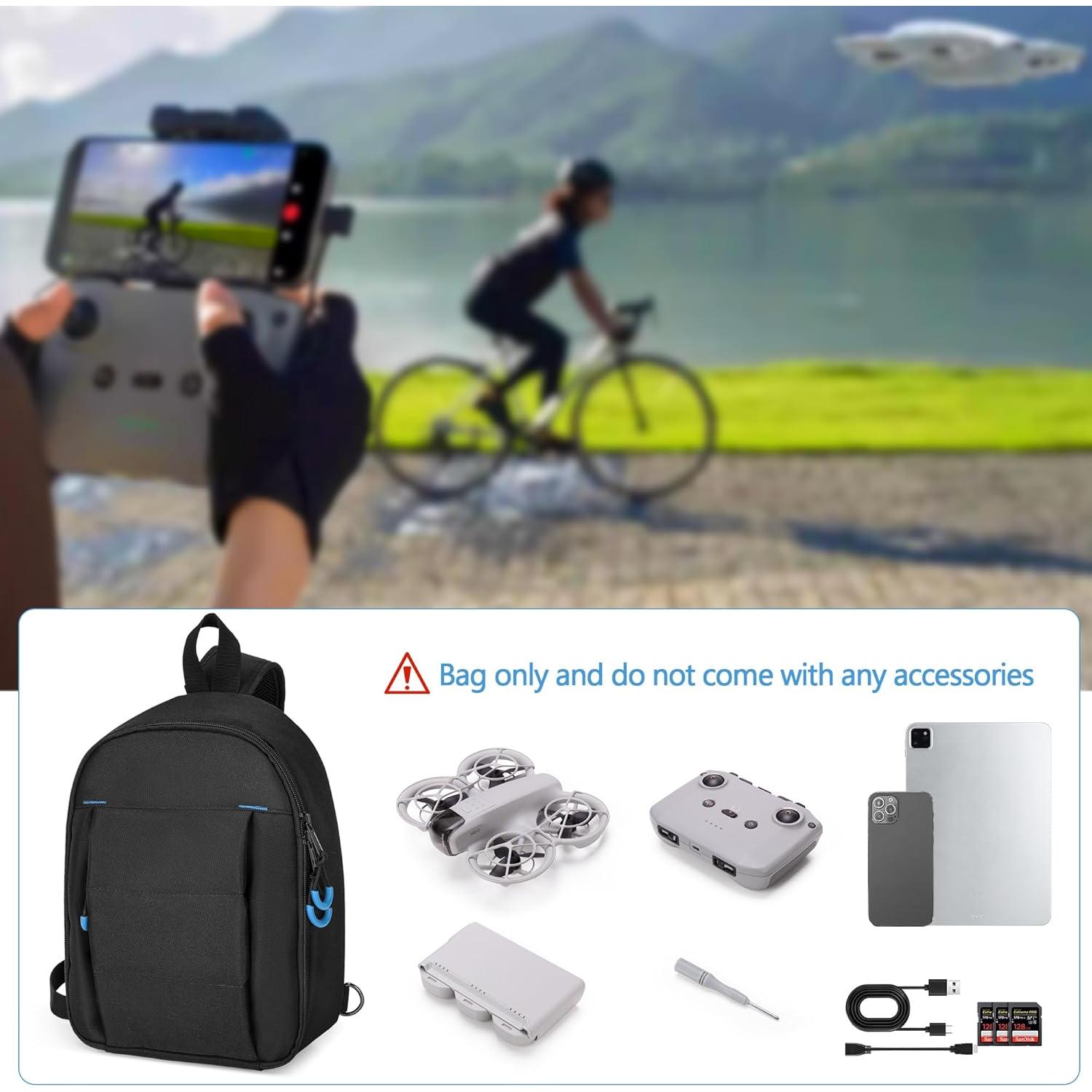 Funda de Transporte PGmoon para Drone DJI Neo y Accesorios