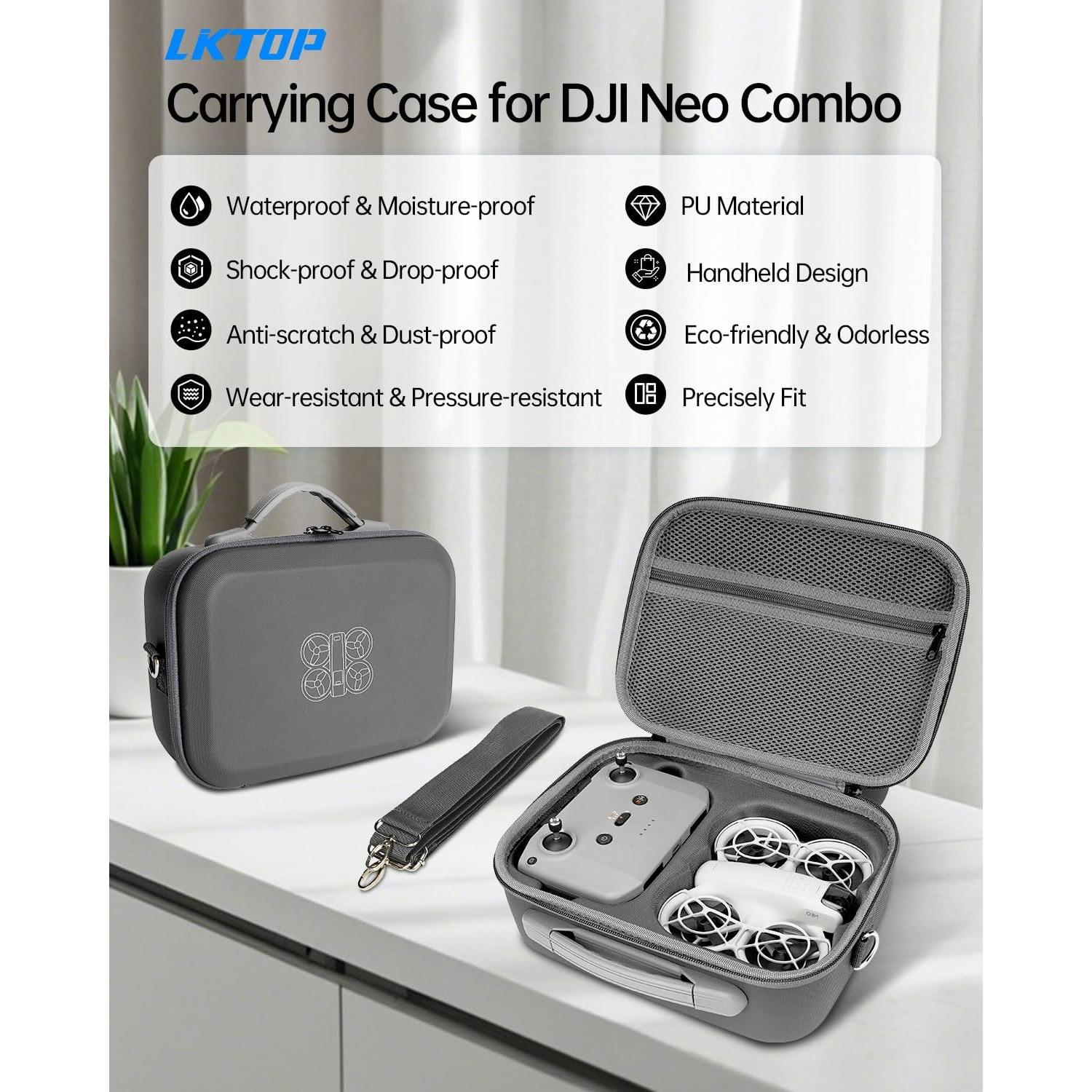 Funda de Almacenamiento LKTOP para Drone DJI NEO Combo