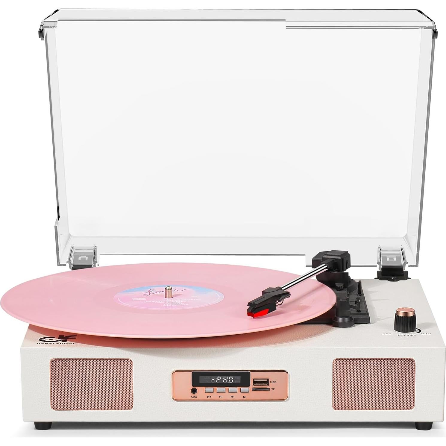 Reproductor de Vinilo Bluetooth DANFI AUDIO TE-2017 3 Velocidades