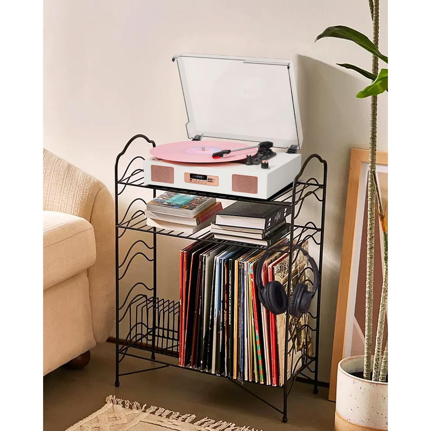 Reproductor de Vinilo Bluetooth DANFI AUDIO TE-2017 3 Velocidades