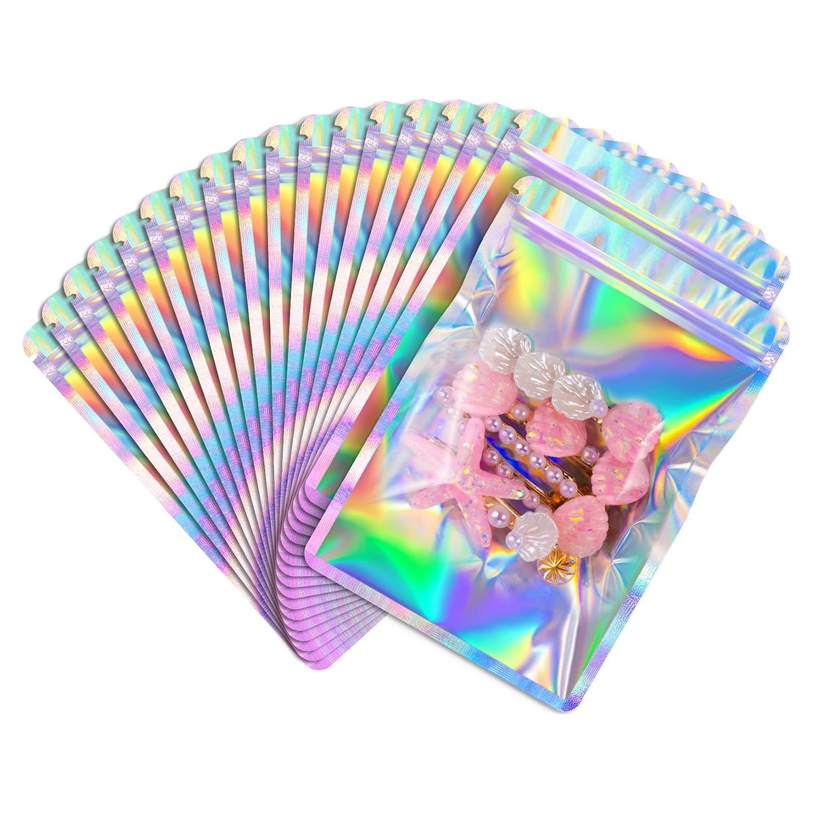 Bolsas Holográficas Transparentes FUNFERY 10.16x15.24cm 50 Unidades