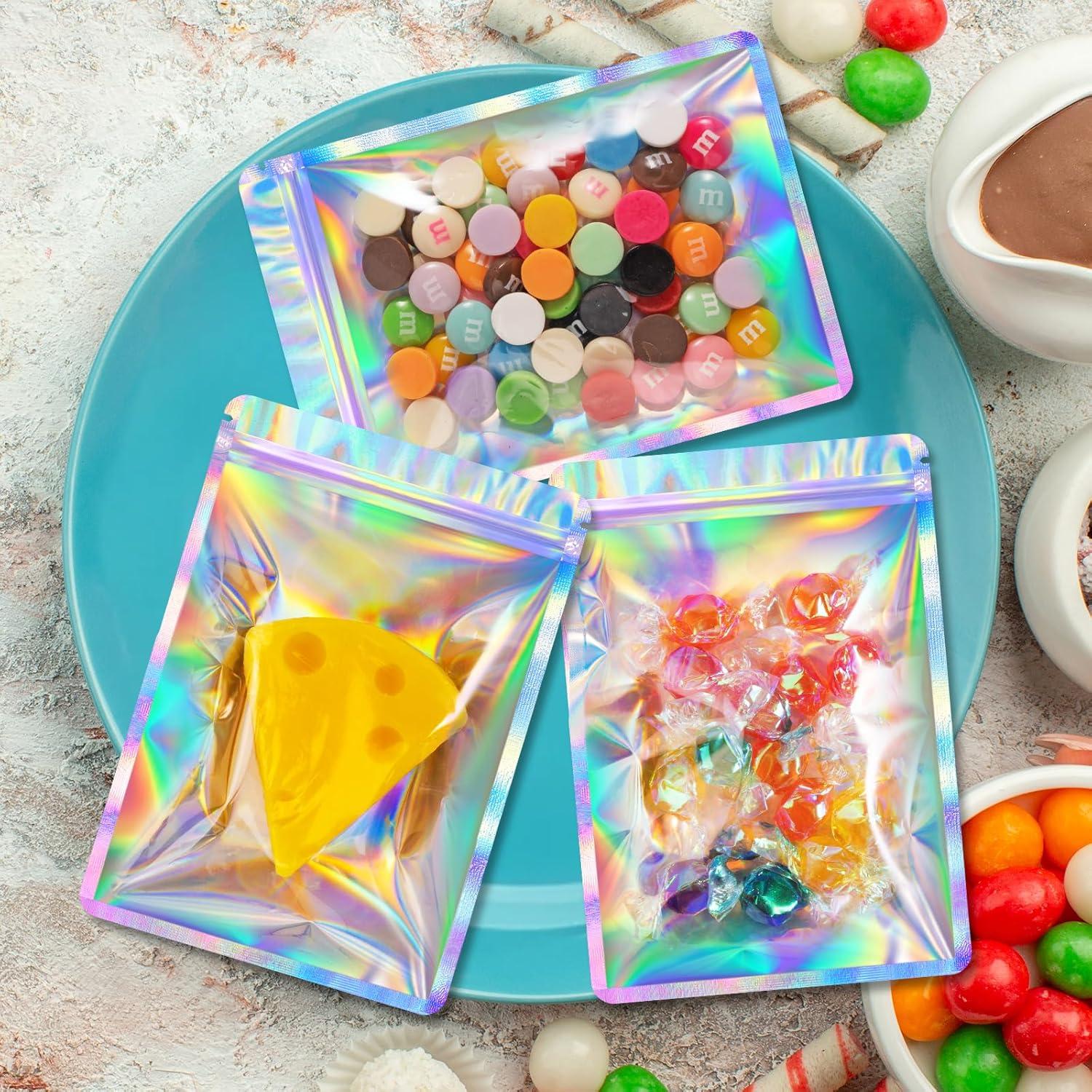 Bolsas Holográficas Transparentes FUNFERY 10.16x15.24cm 50 Unidades