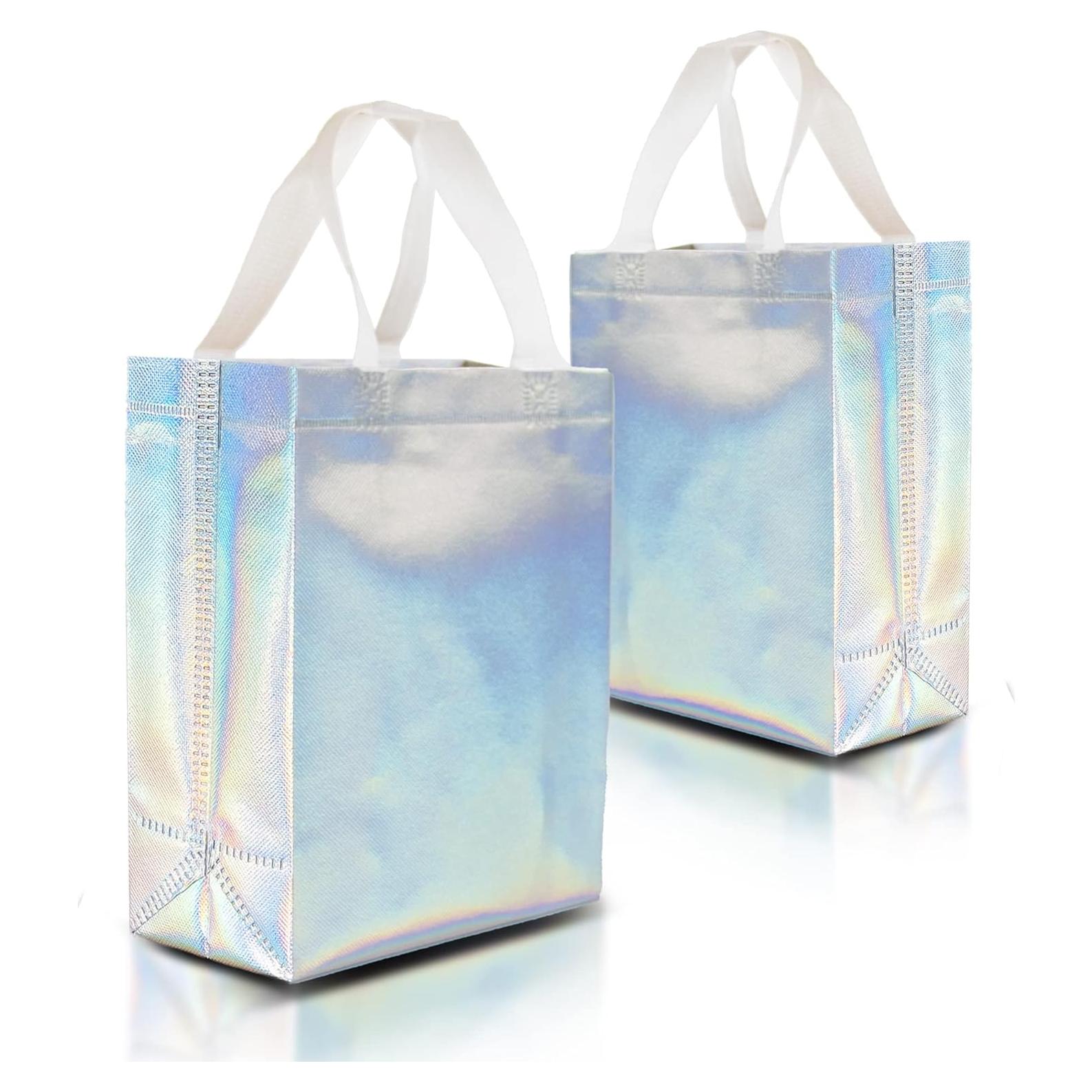Bolsas de Regalo Holográficas Nush Nush Medianas Set de 12